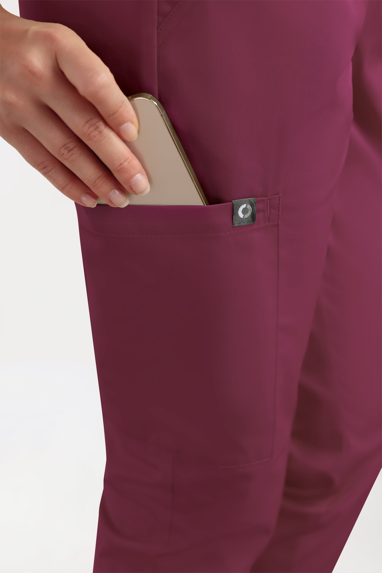 CORE cargo broek dames - joggingbroek style berry