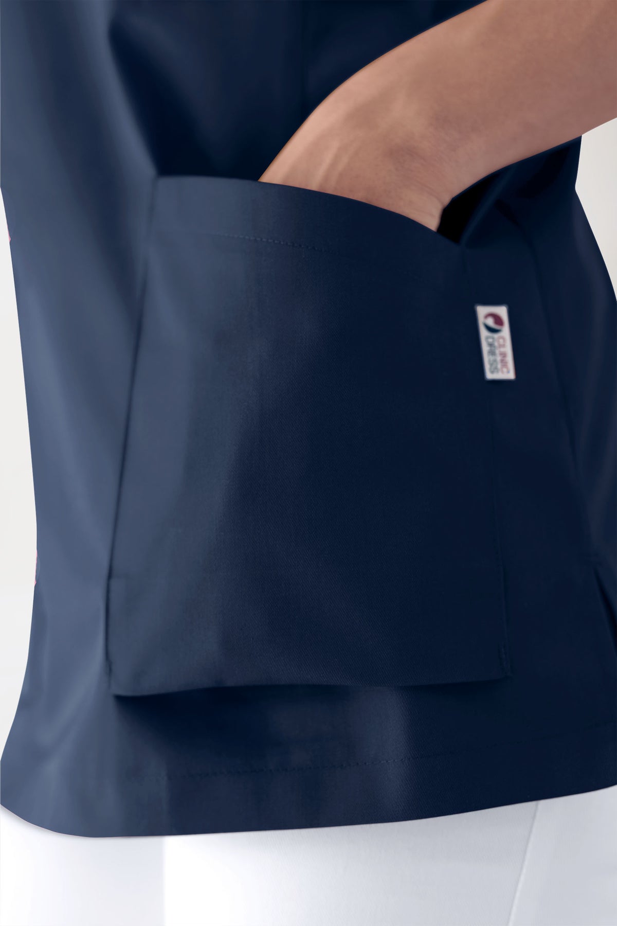 CORE oversteektuniek dames - V-hals navy
