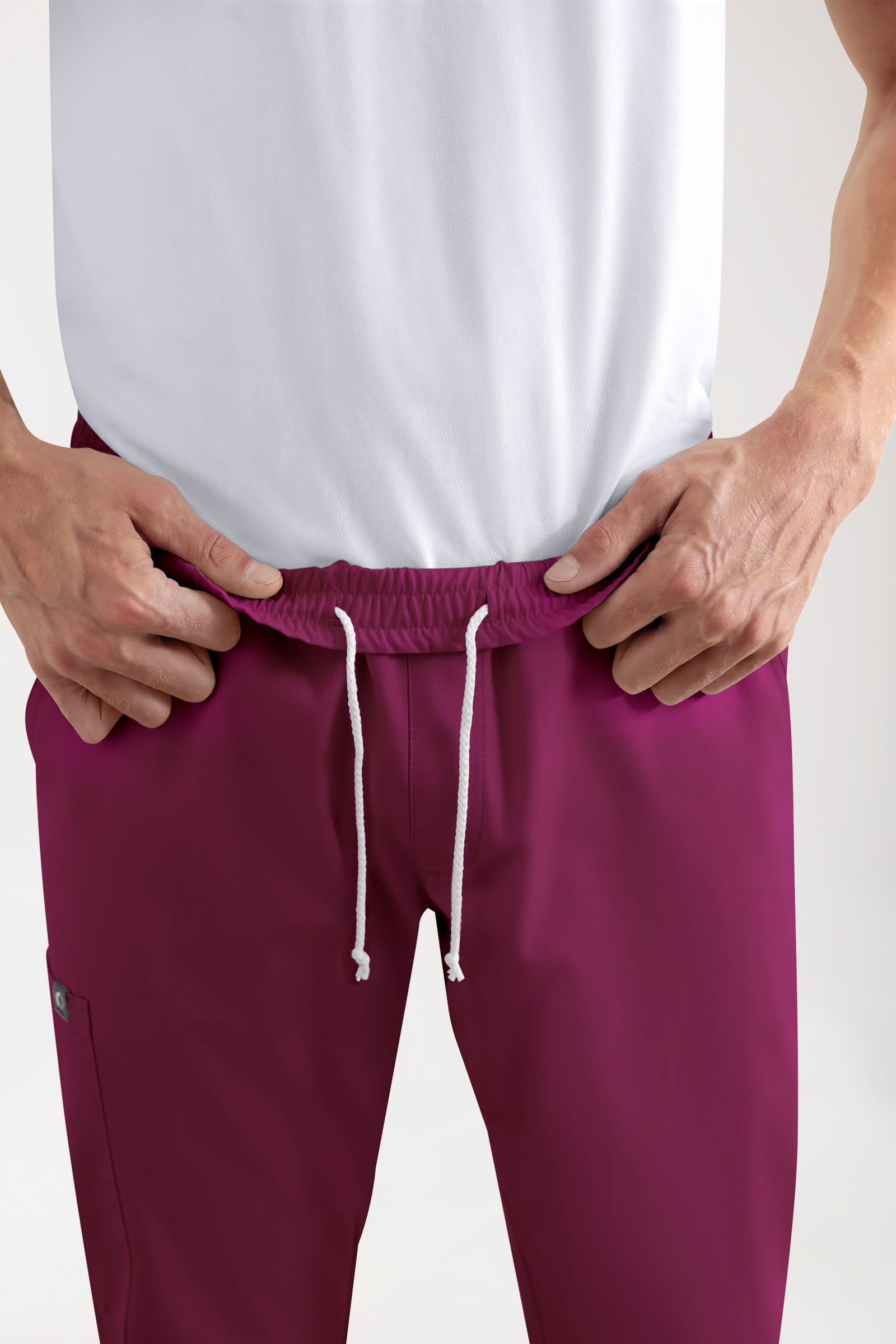CORE cargo broek heren- joggingbroek style berry