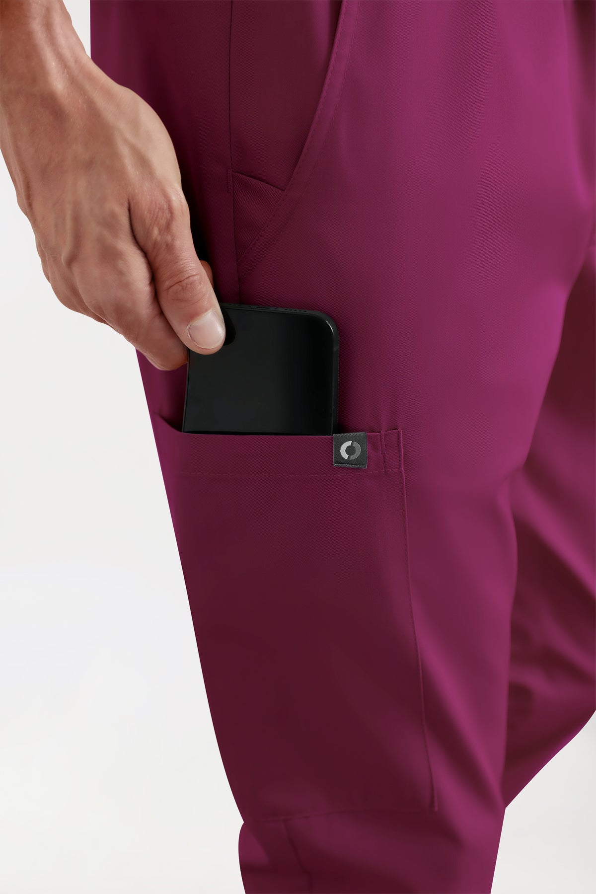 CORE cargo broek heren- joggingbroek style berry