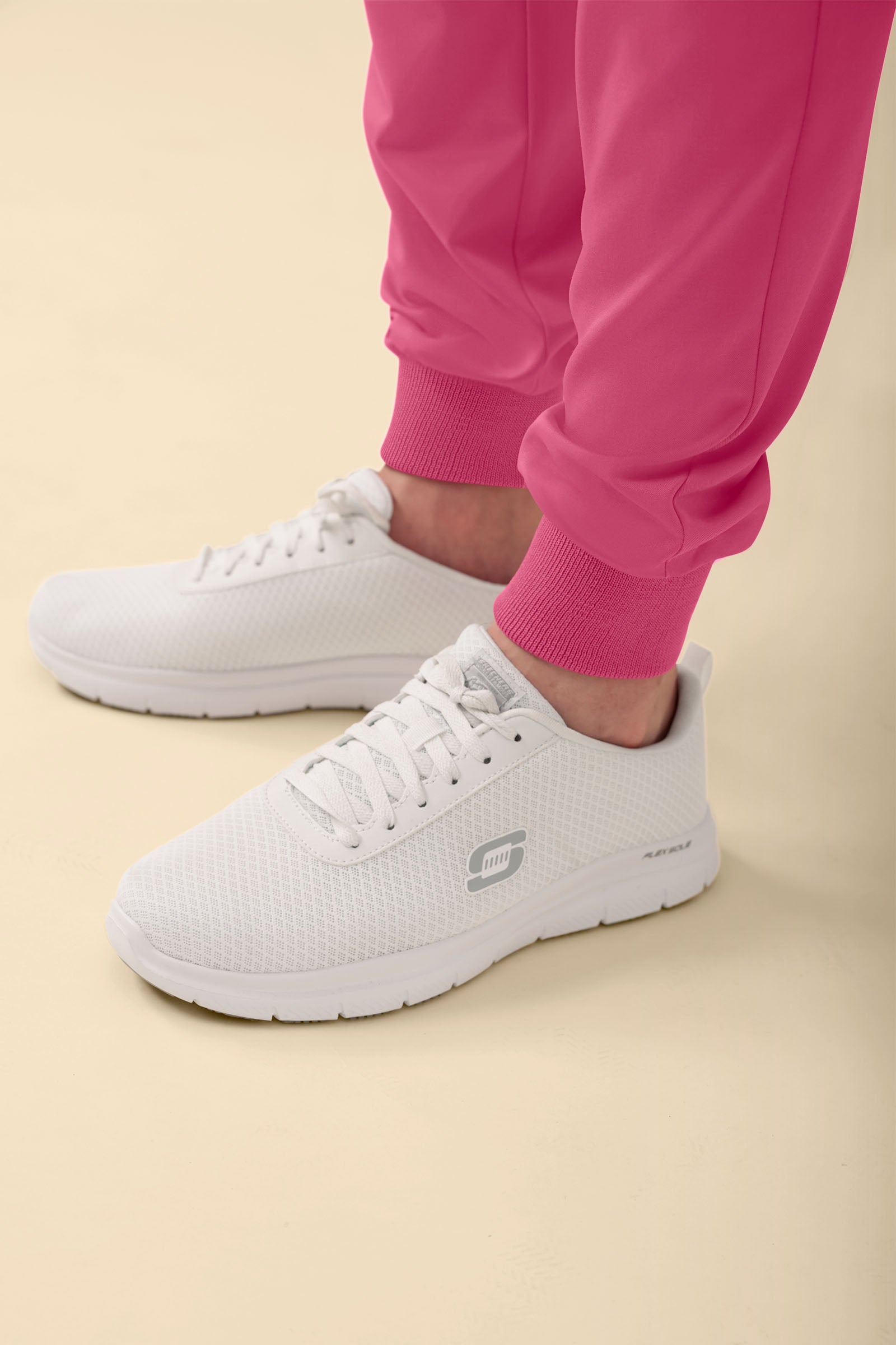 KAERE broek heren - zoom met boord korte maat oud rose