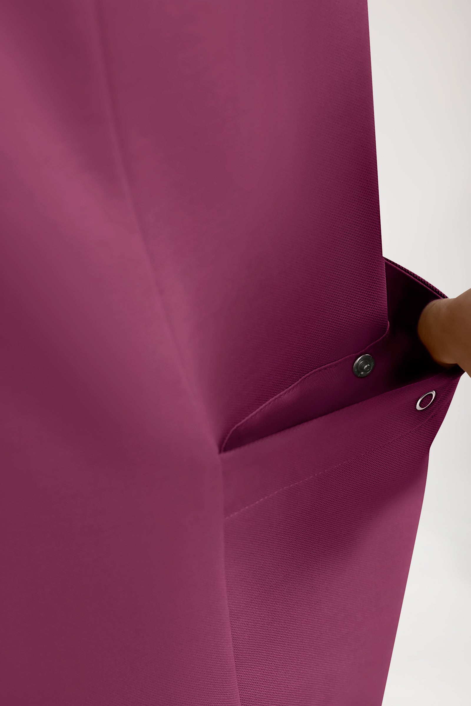 COMFY FLEX Stretch oversteektuniek heren - polokraag berry