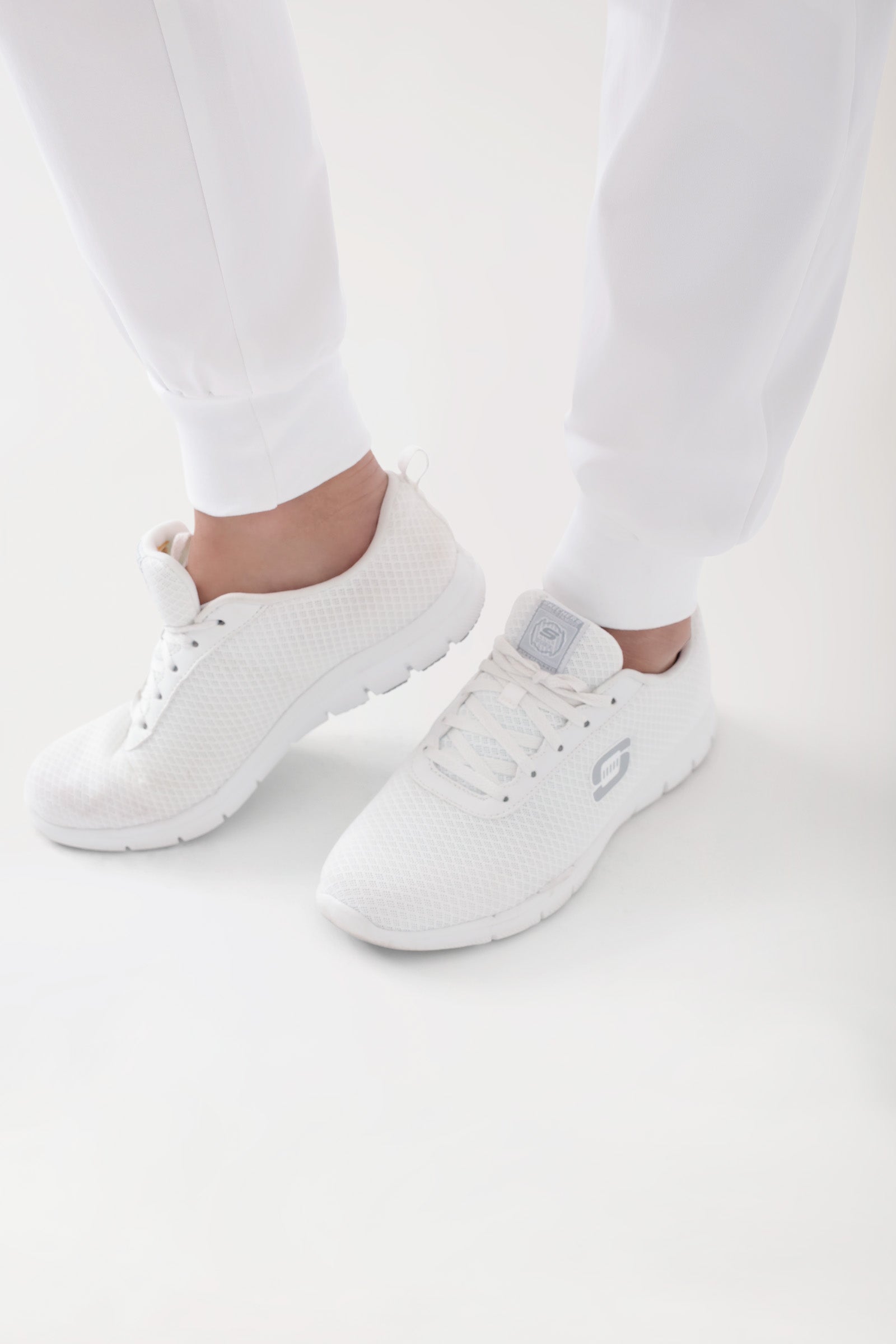 COMFY FLEX broek dames - jogpants wit