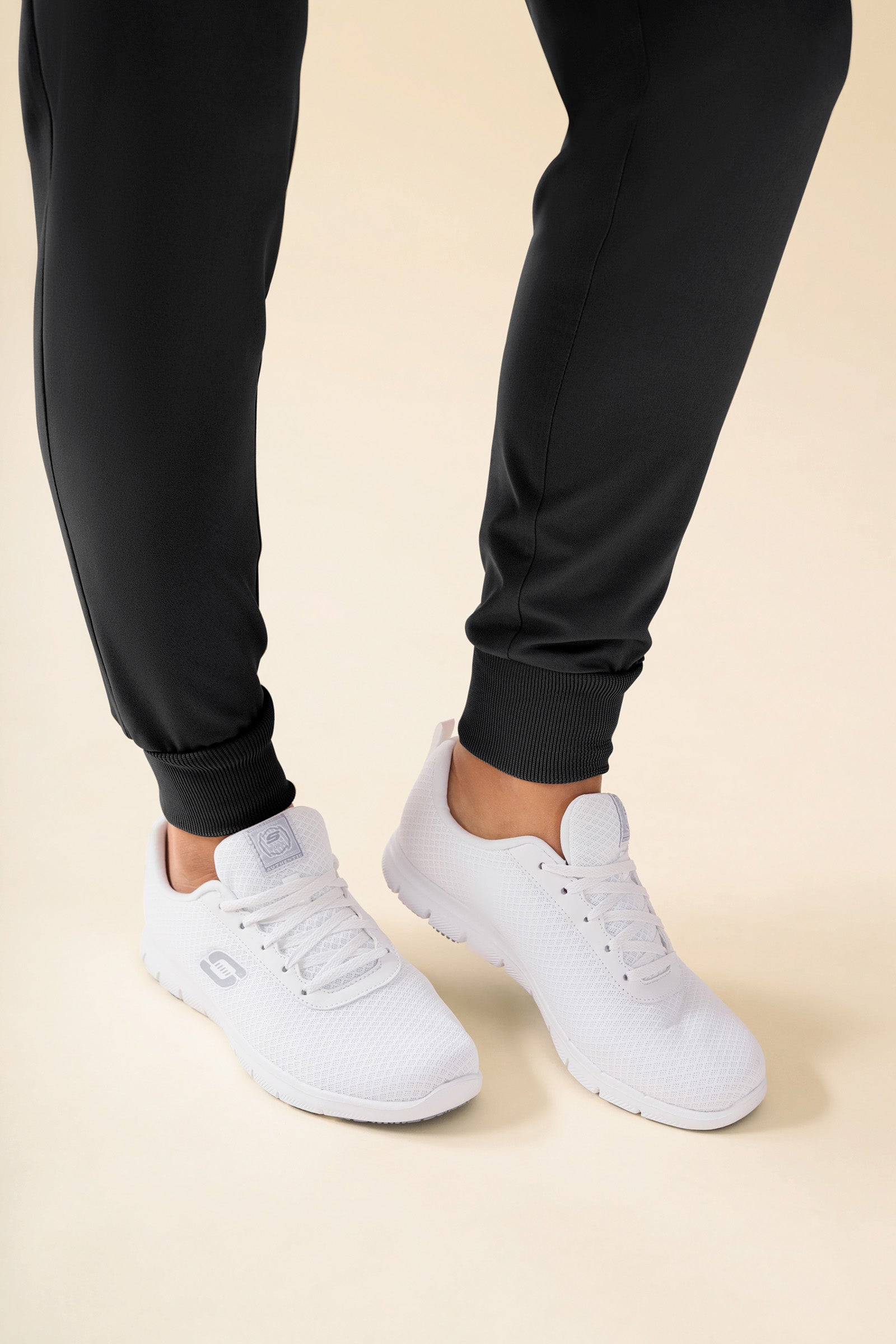 KAERE broek dames - zoom met elastische boord zonder beenzak zwart