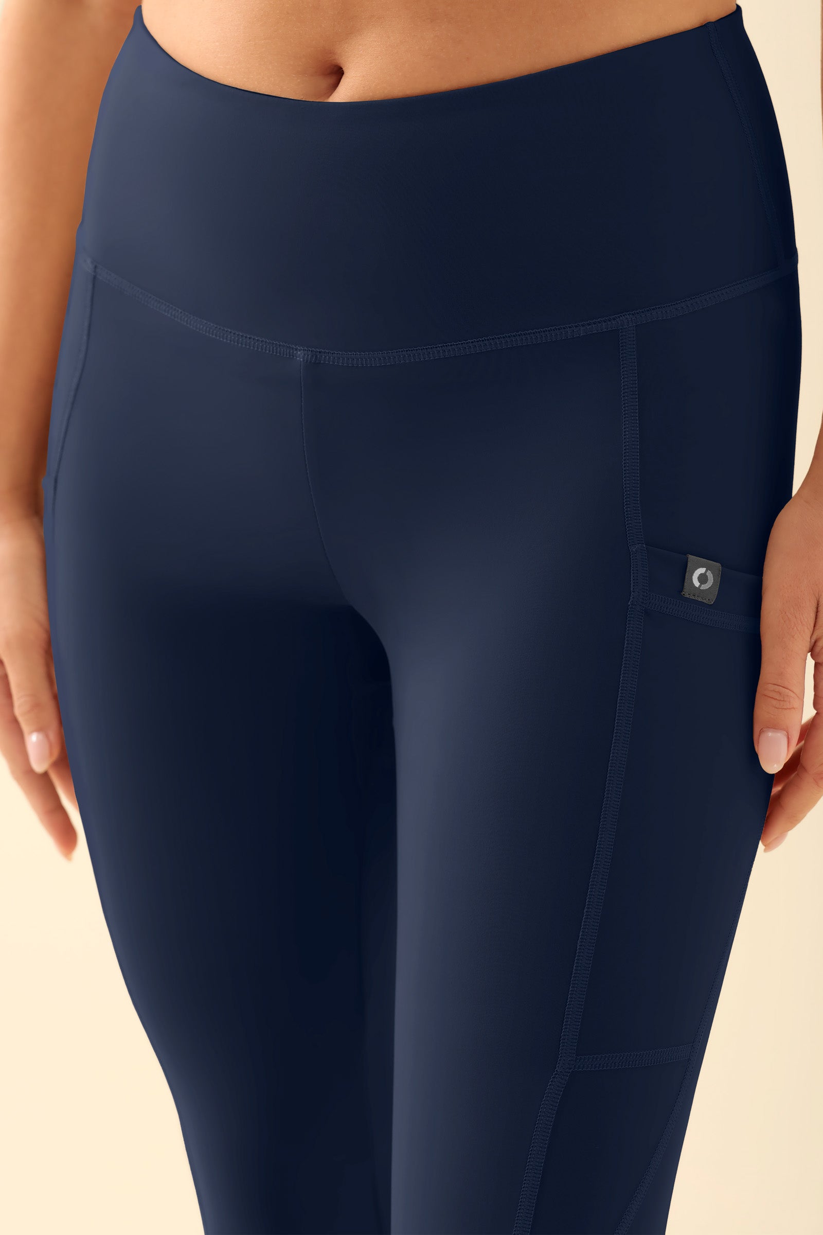 KAERE Leggings dames - super elastisch navy