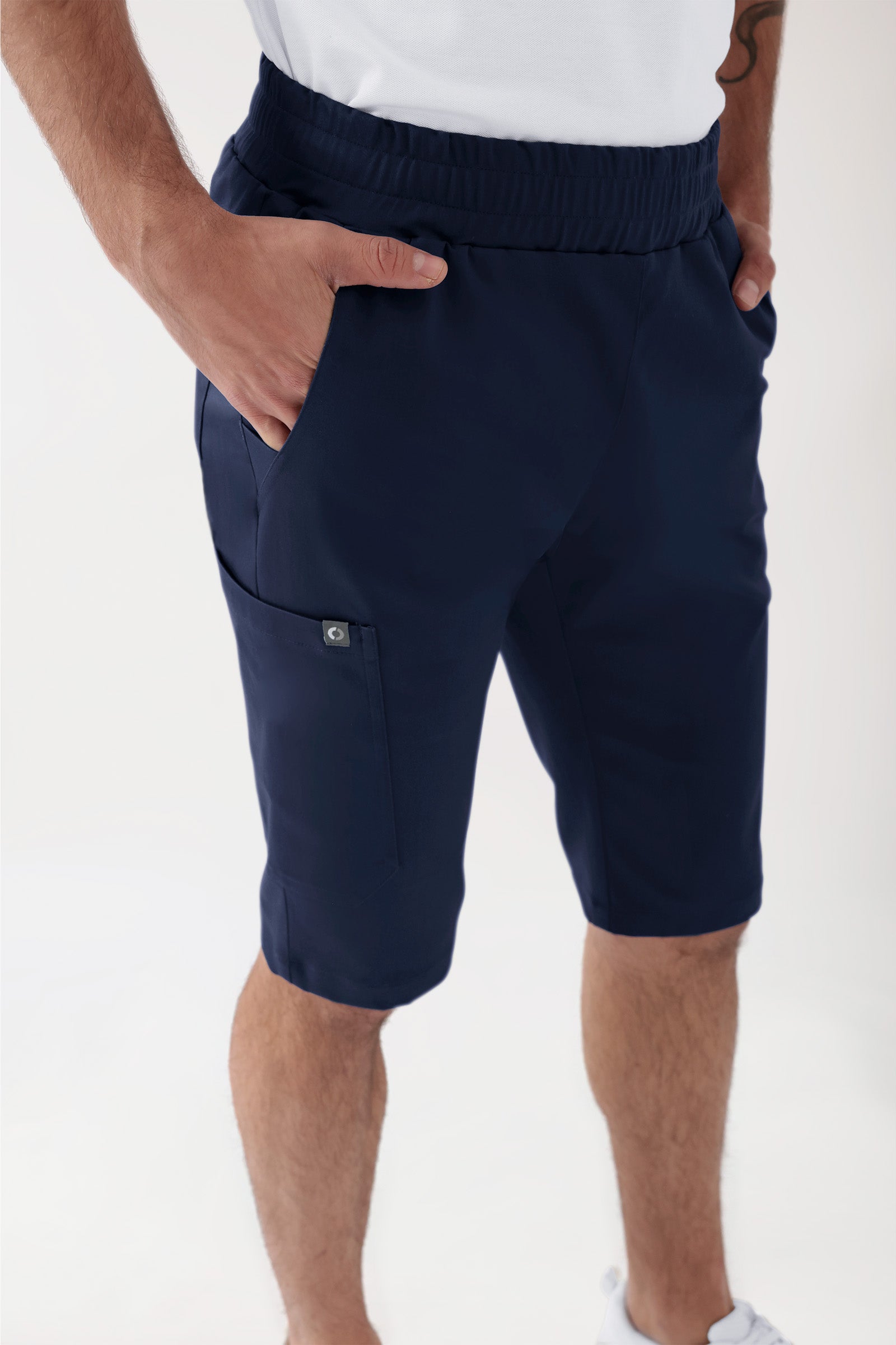 COMFY FLEX Stretch broek Unisex - bermuda navy