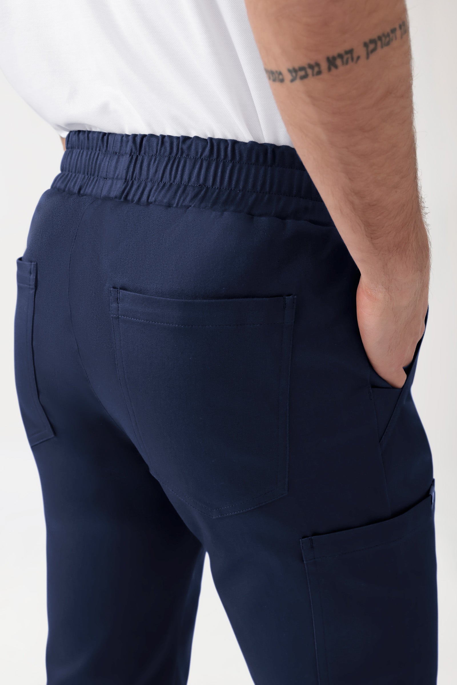 COMFY FLEX Stretch broek Unisex - 1/1 Lengte navy