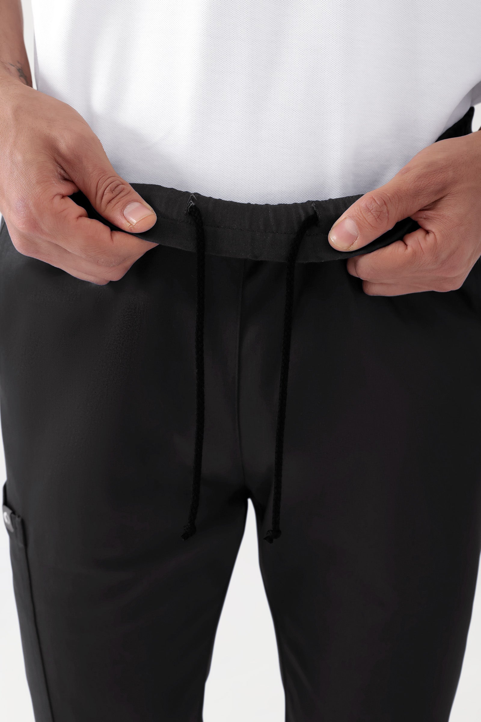 COMFY FLEX Stretch broek Unisex - 7/8 Lengte zwart
