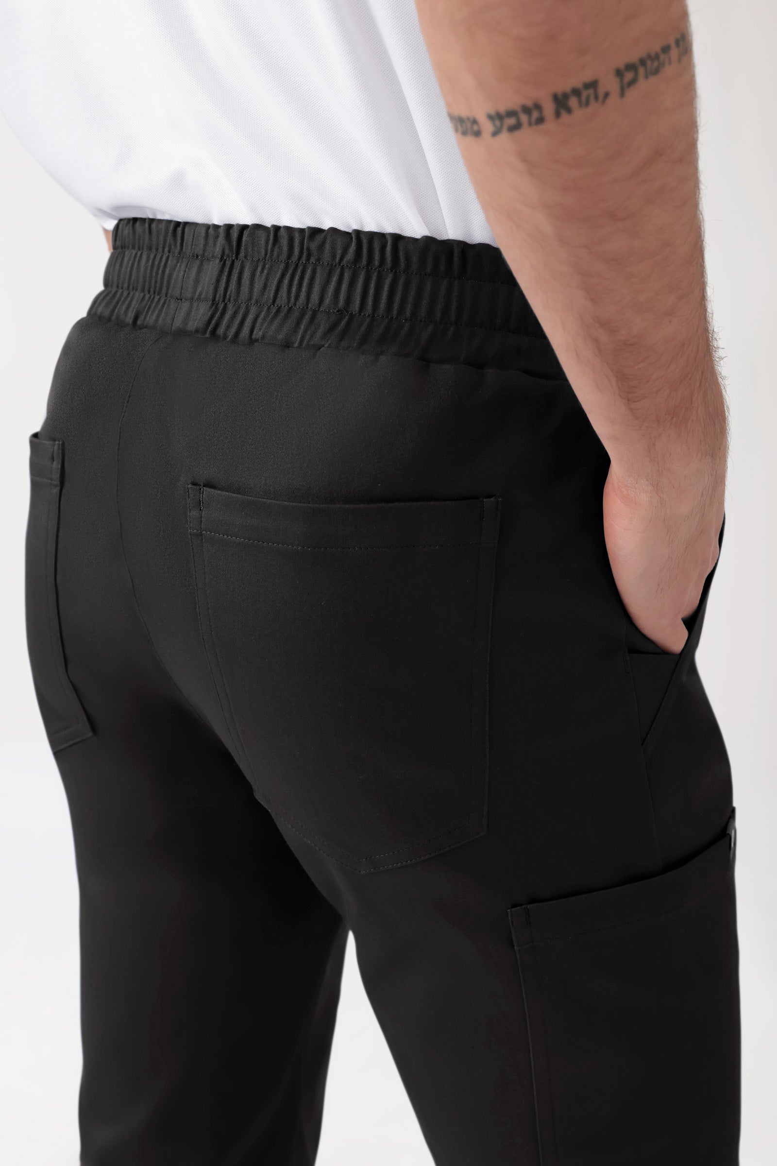 COMFY FLEX Stretch broek Unisex - 7/8 Lengte zwart