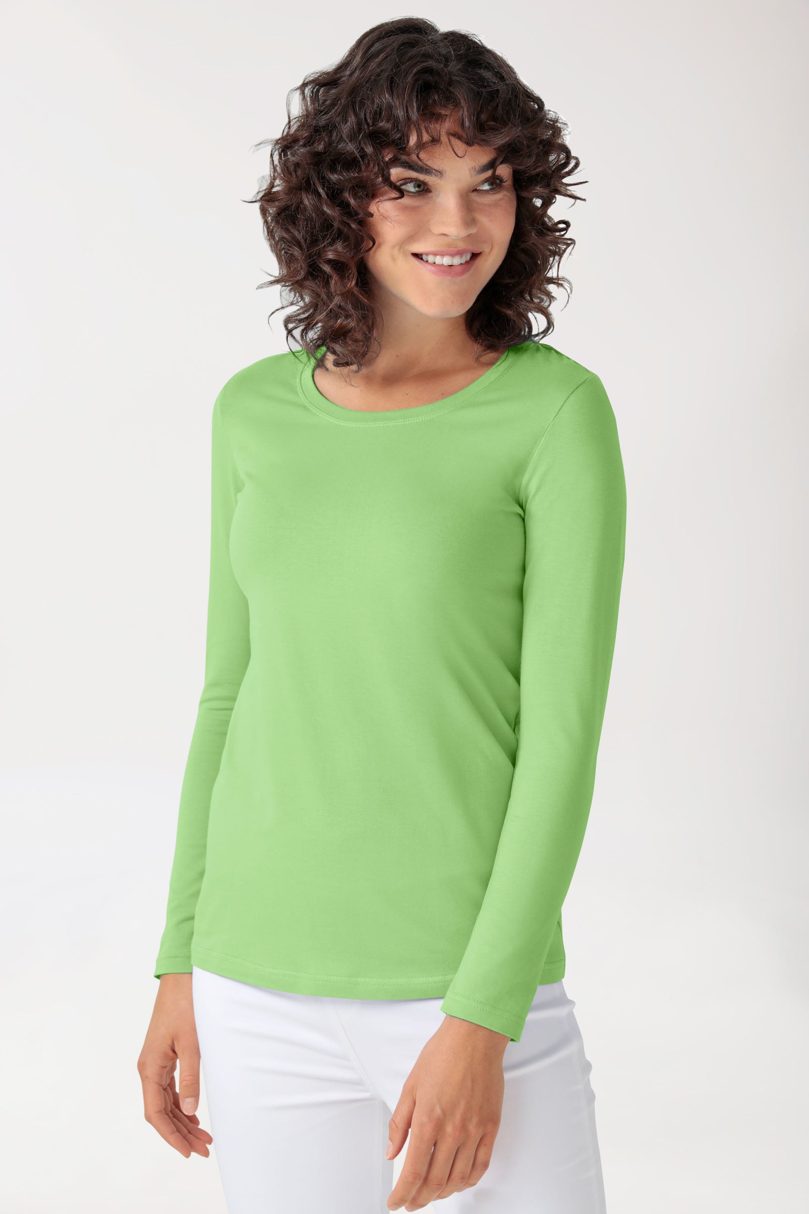 CORE shirt dames - 1/1 arm appelgroen