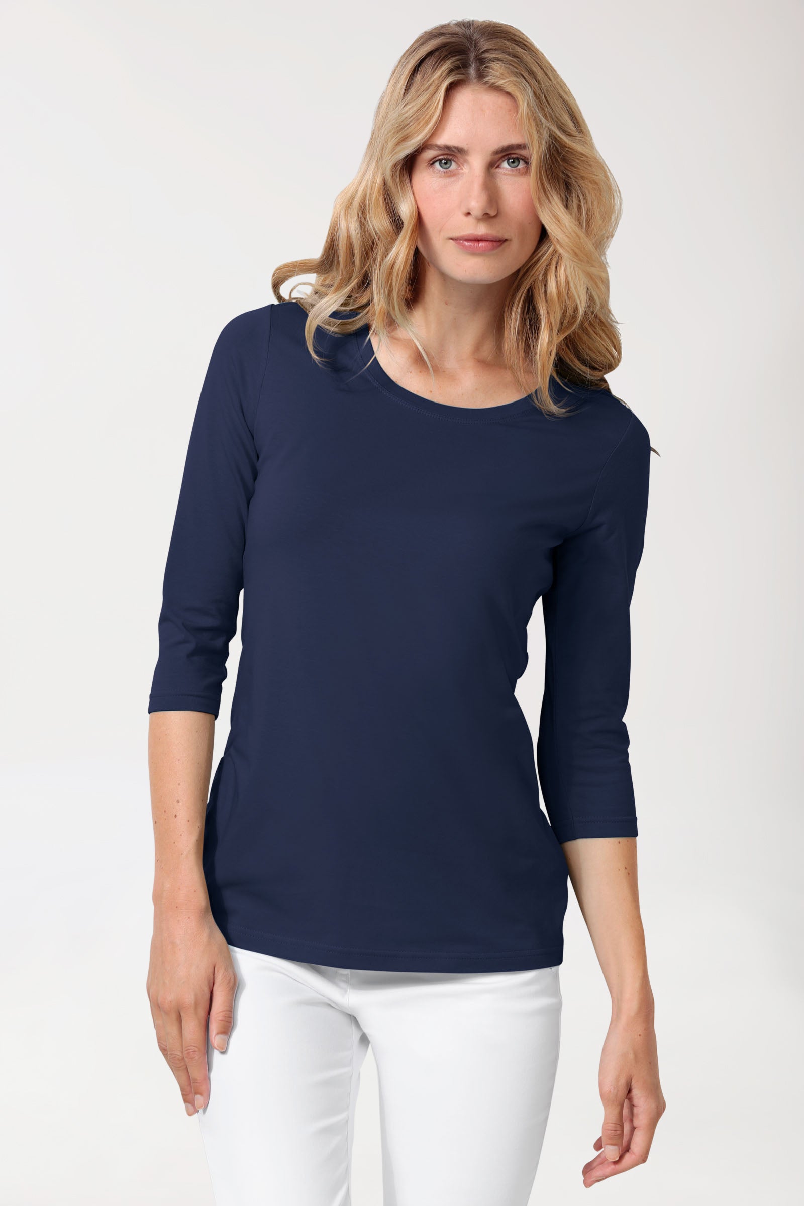 CORE shirt dames - 3/4 arm navy
