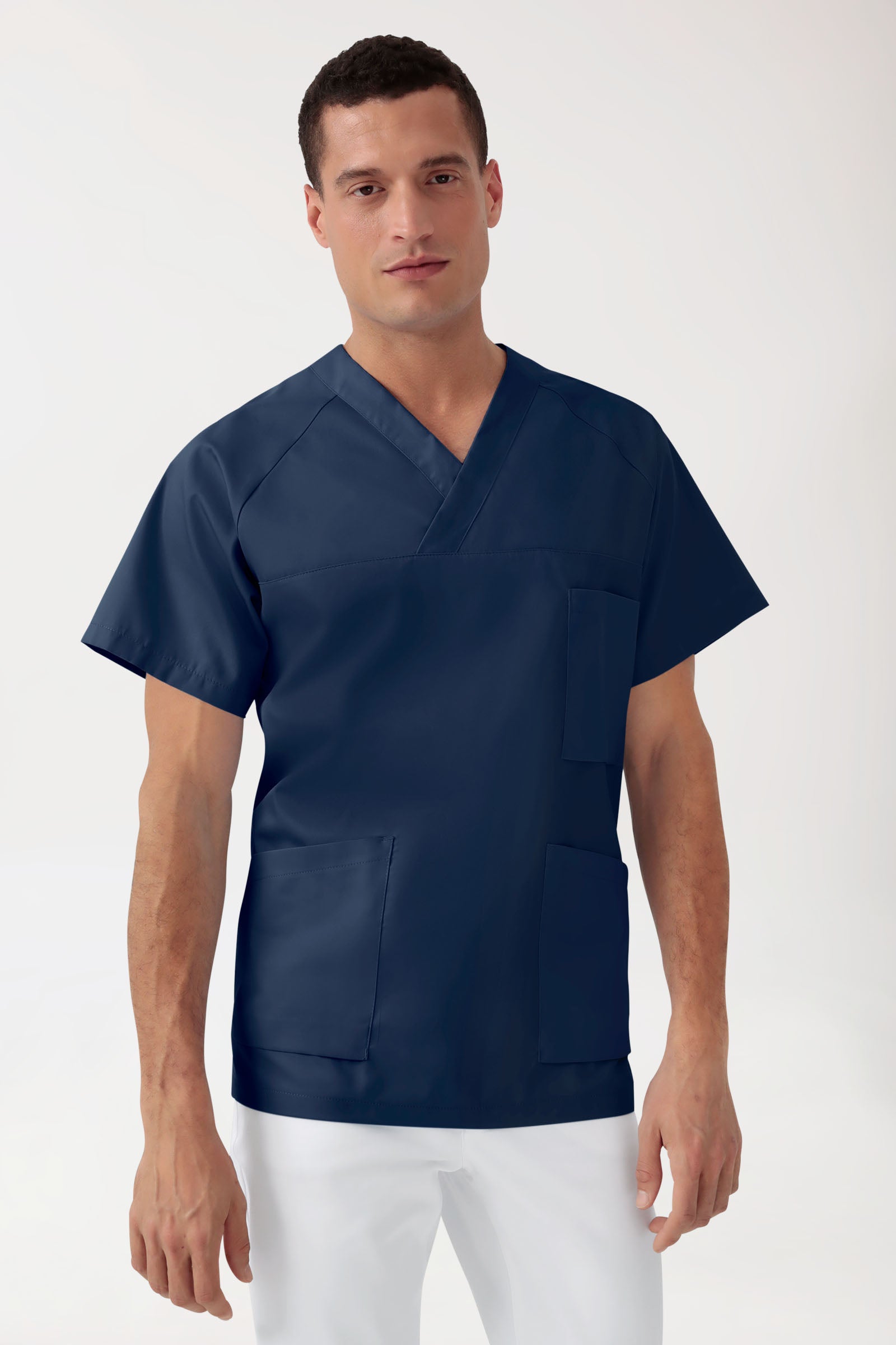 Herentuniek - V-hals navy