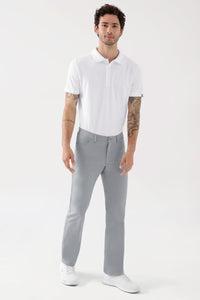COMFY FLEX 5-pocket broek heren - rechte pijp grijs