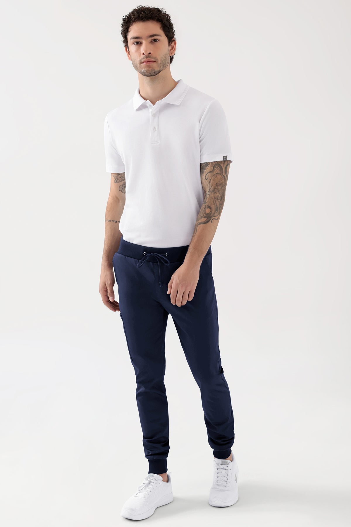 COMFY FLEX broek heren - jogpants navy
