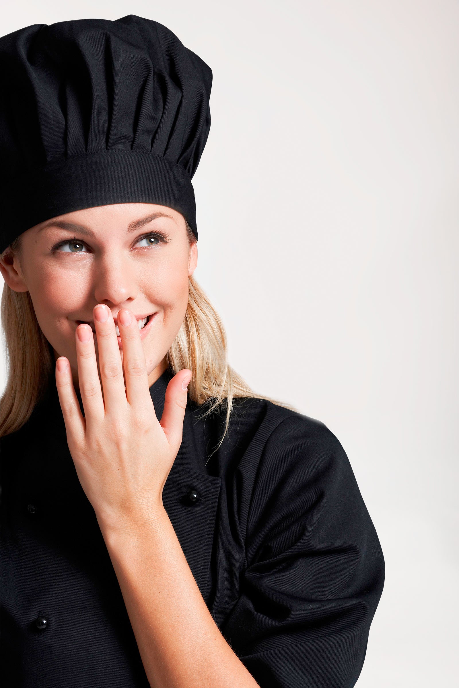 Gastro koksmuts unisex zwart