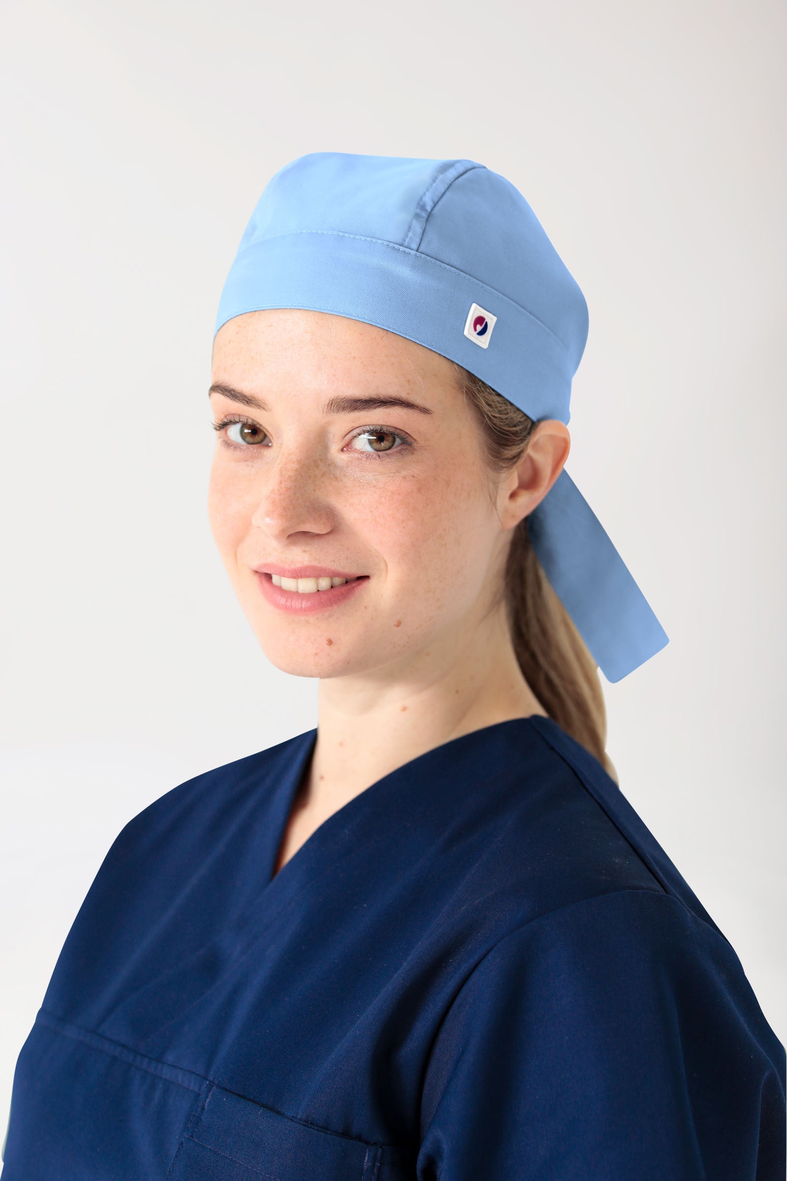 JUST STRONG Bandana hoofddoek uniseks hemelsblauw