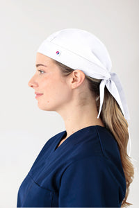 JUST STRONG Bandana hoofddoek uniseks wit