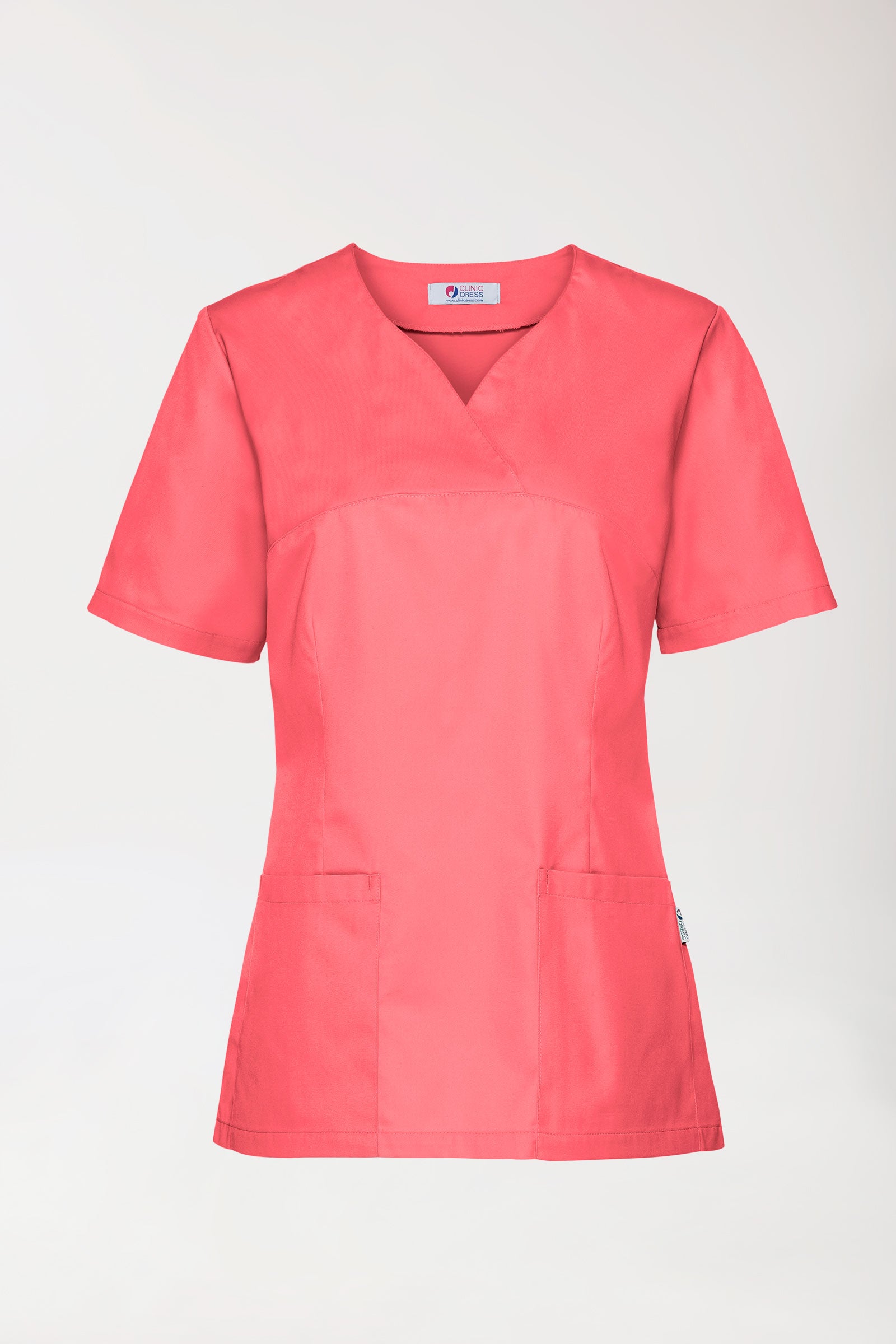 CORE oversteektuniek dames - hartvormige hals lipstick