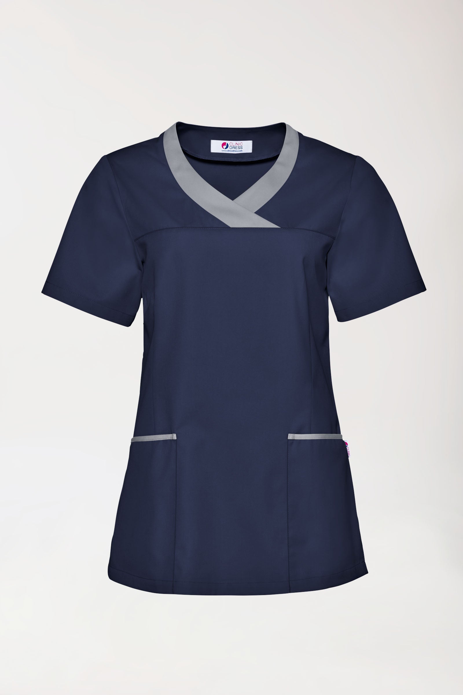 CORE oversteektuniek dames navy/grijs