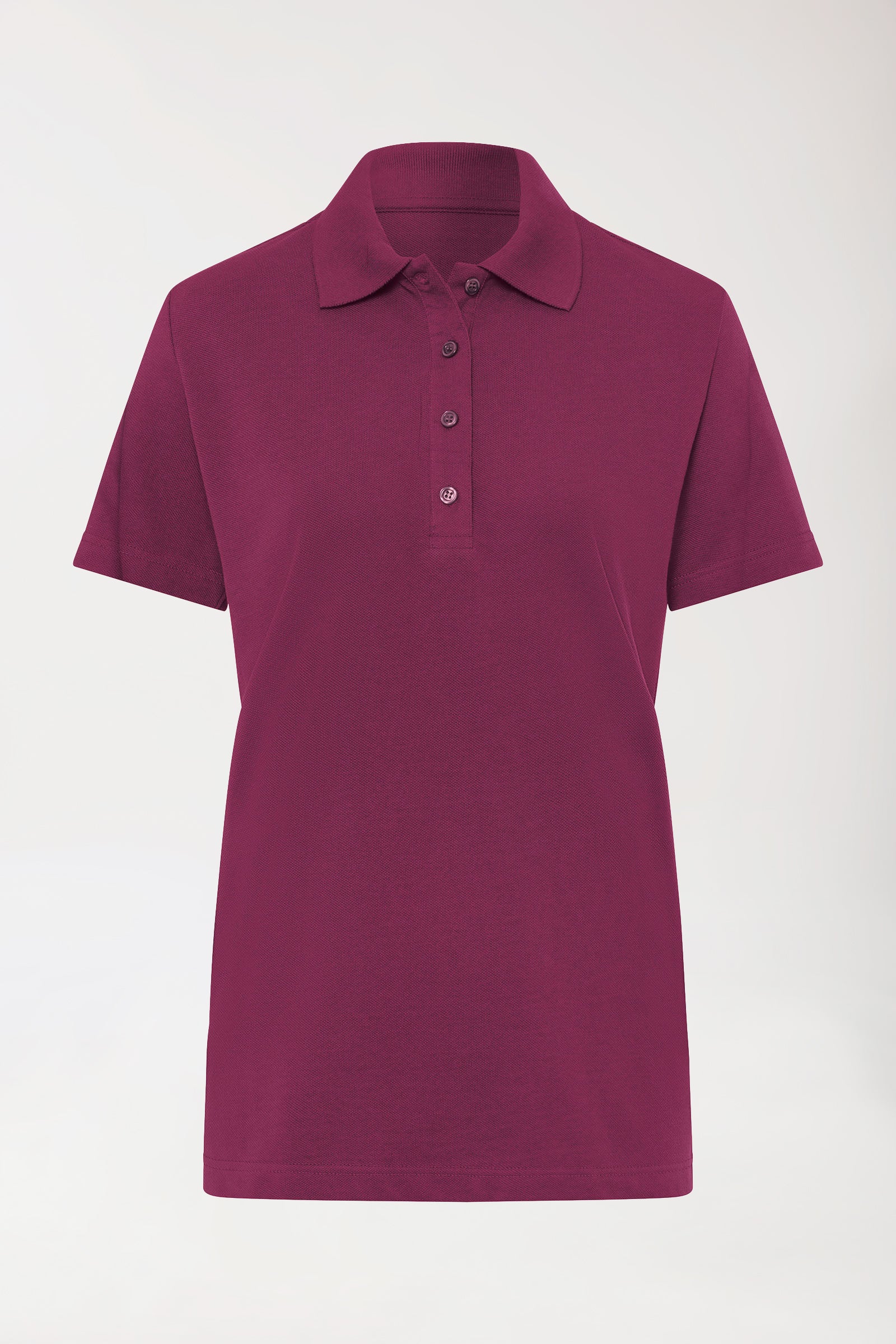 CORE shirt dames polokraag berry, Voorzijde view 