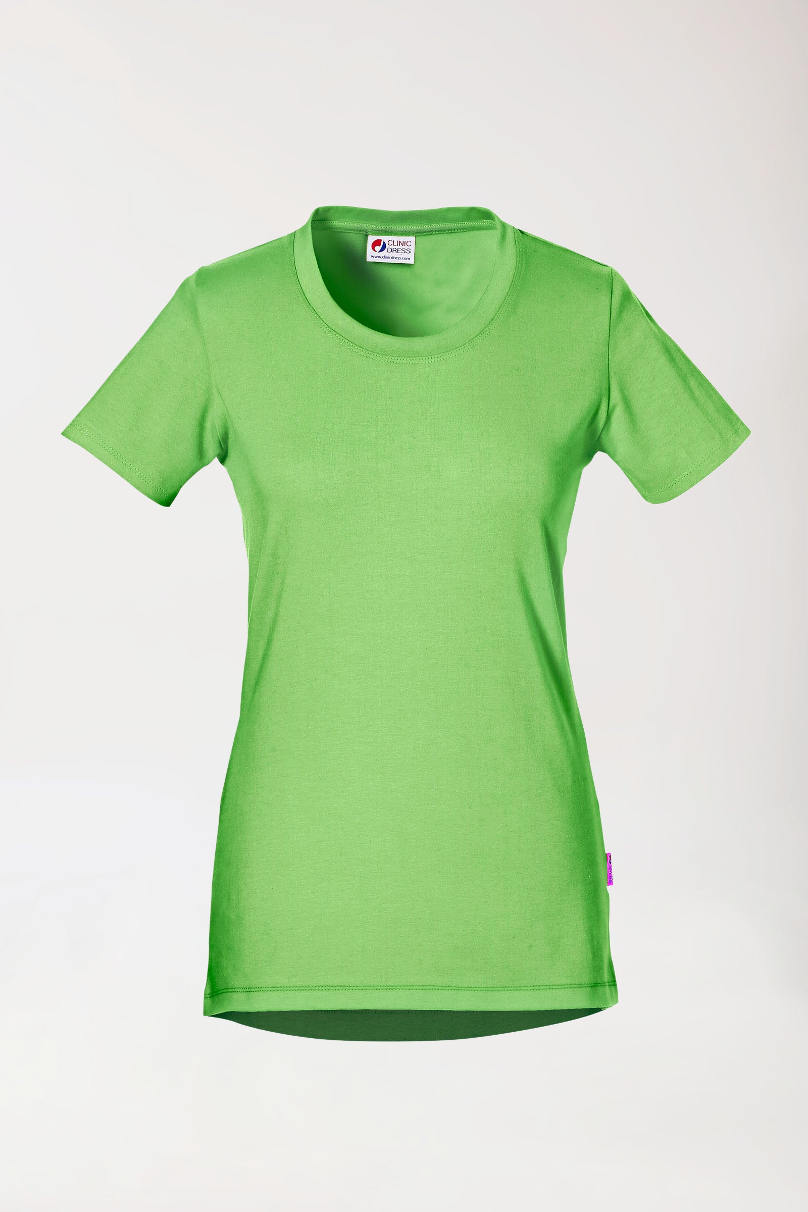 CORE shirt dames - ronde hals appelgroen, Voorzijde view 