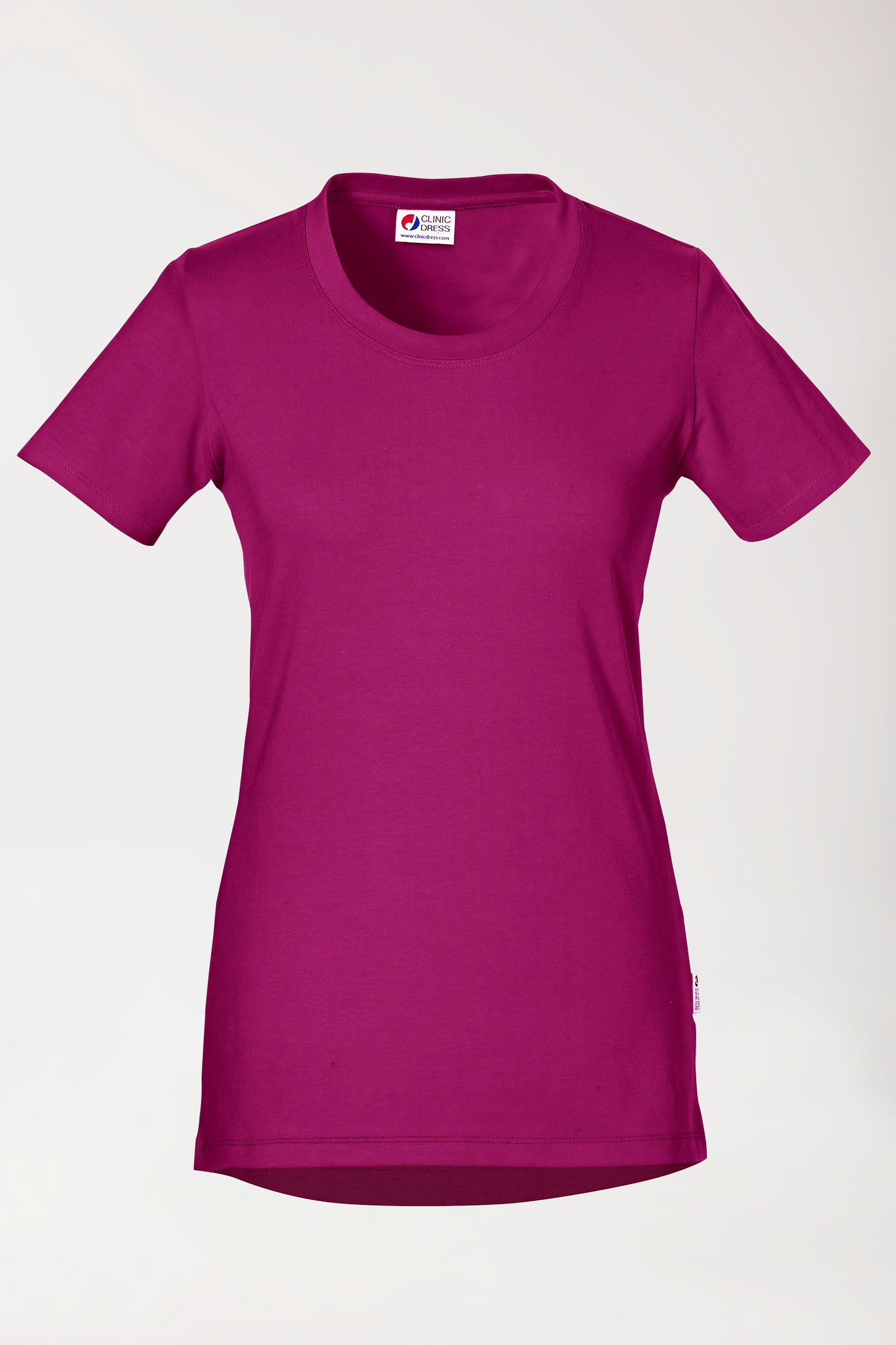 CORE shirt dames - ronde hals berry, Voorzijde view 