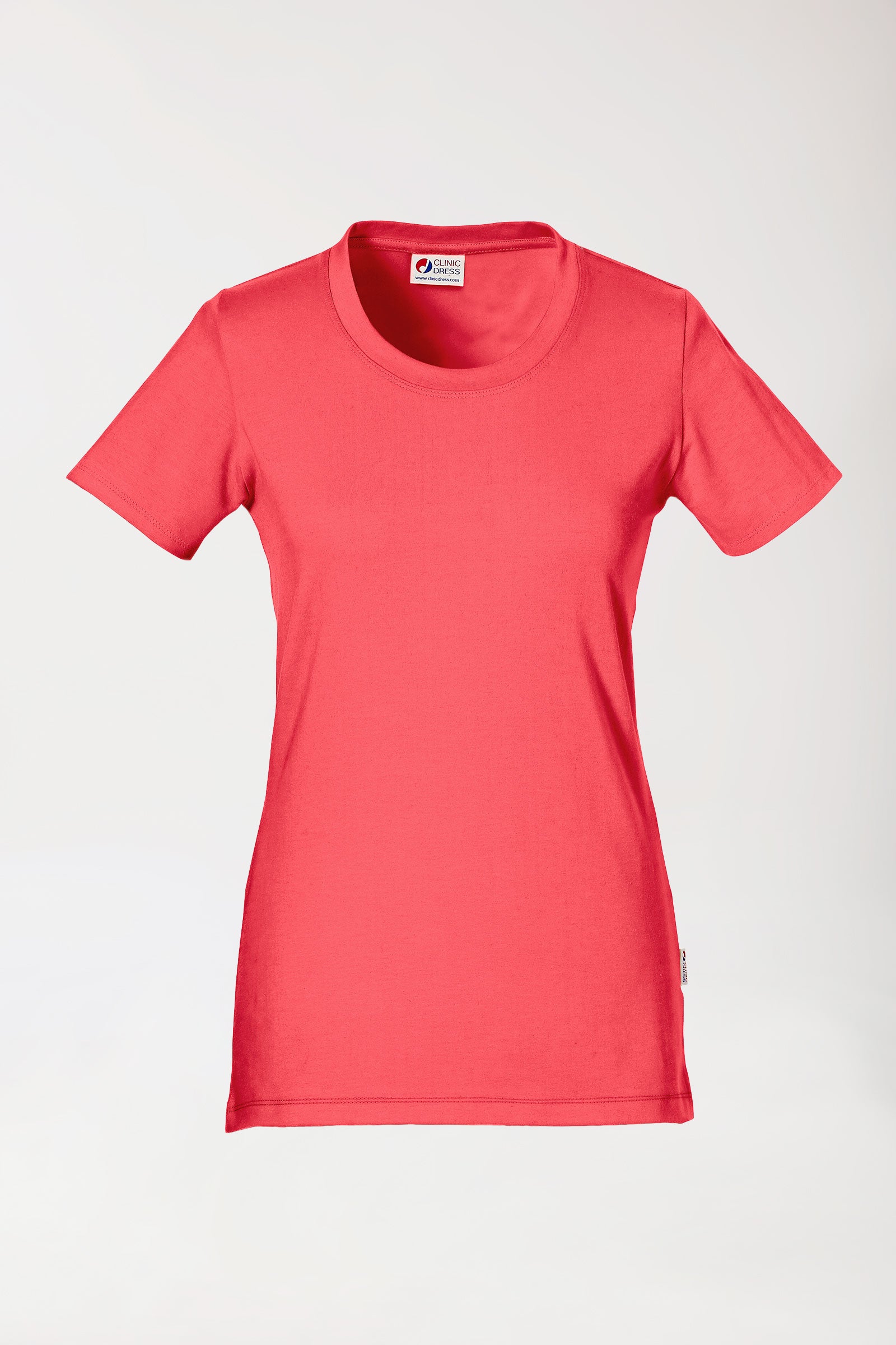 CORE shirt dames - ronde hals lipstick, Voorzijde view 