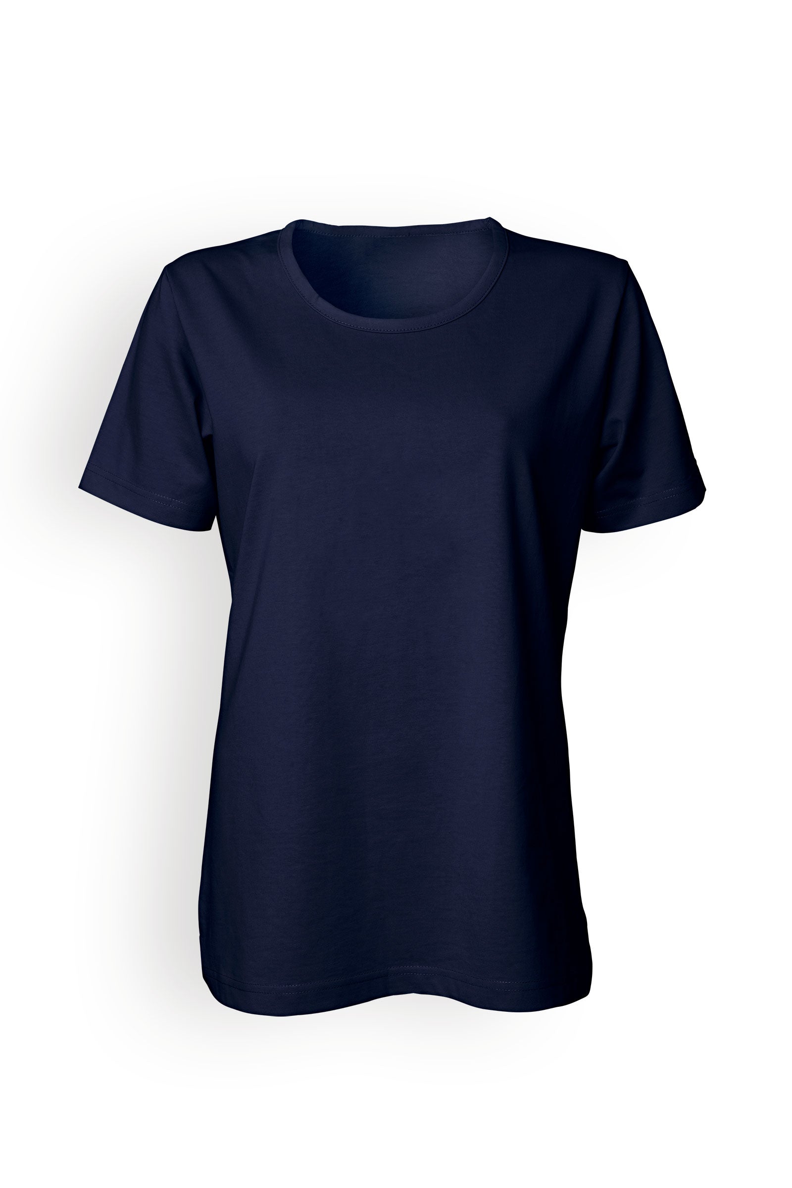 Shirt dames geschikt voor industrieel wassen volgens EN ISO 15797 - 1/2 mouw nacht blauw