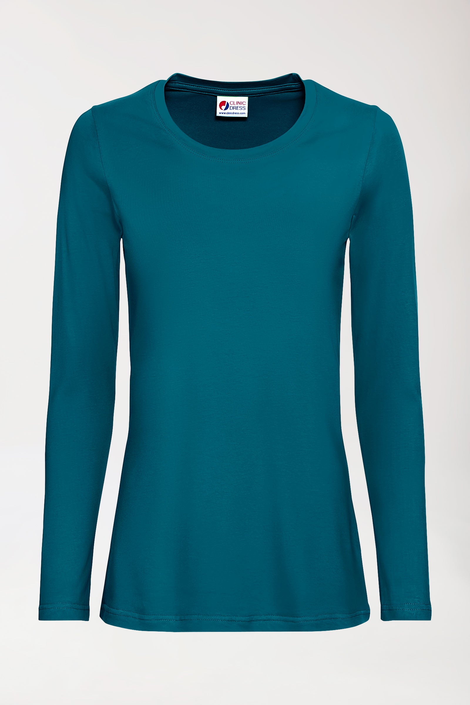 CORE shirt dames - 1/1 arm petrol, Voorzijde view 