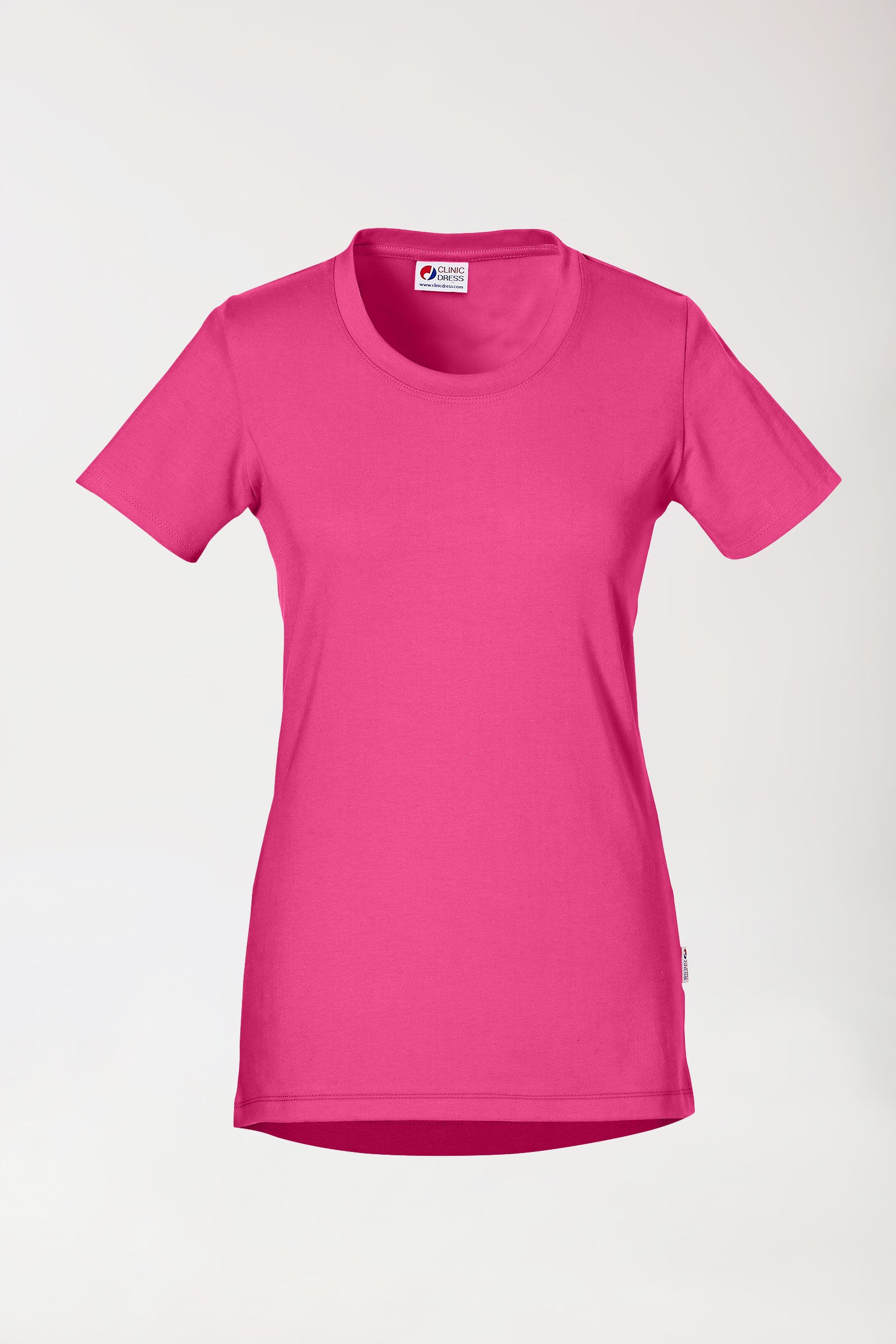CORE shirt dames - ronde hals pink, Voorzijde view 