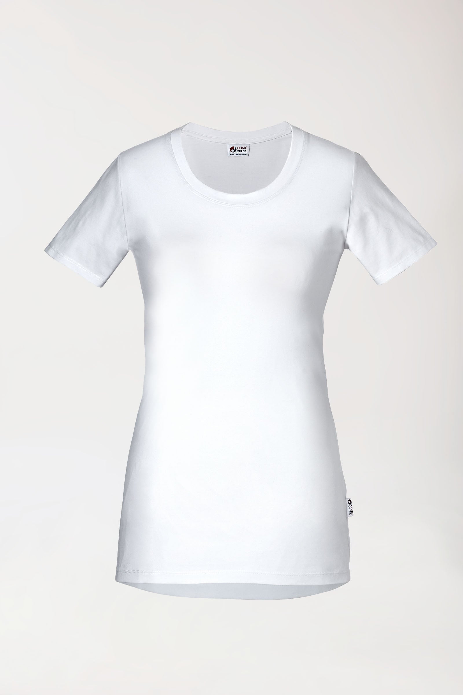 CORE shirt dames - ronde hals wit, Voorzijde view 