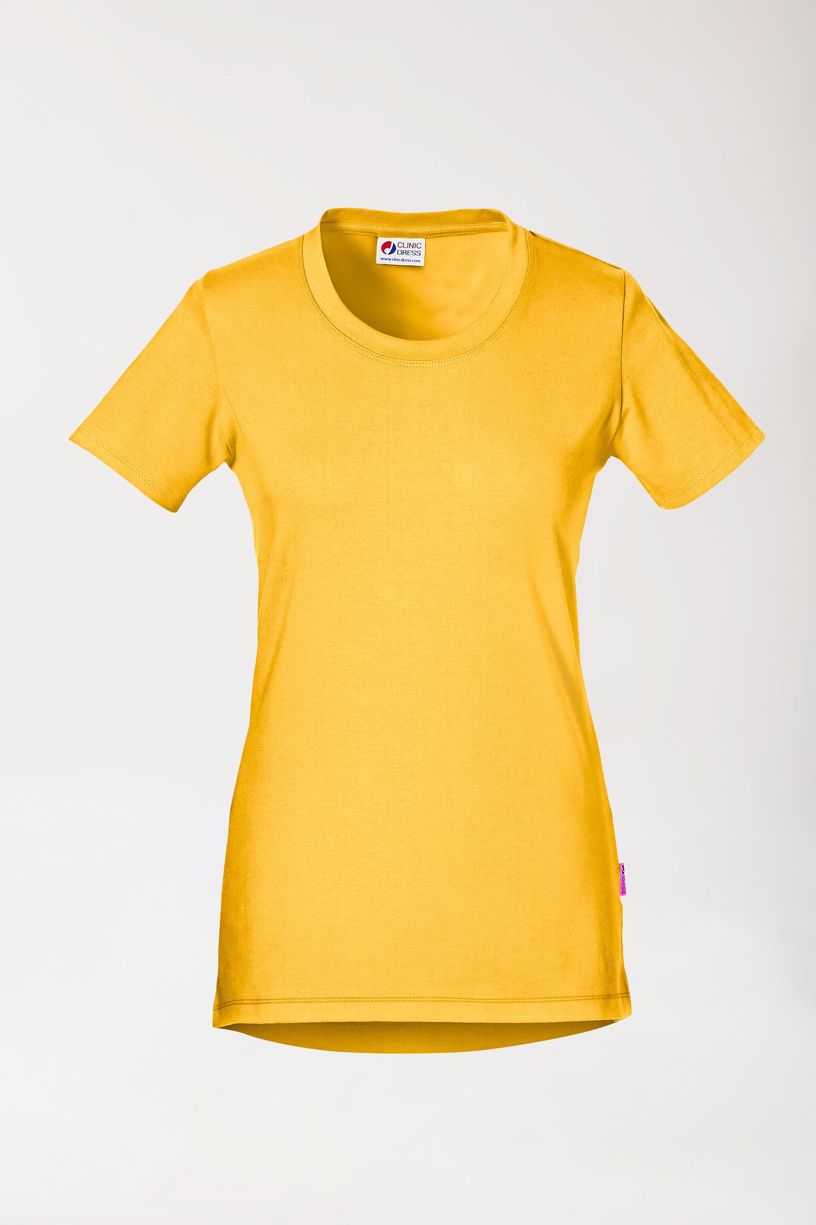 CORE shirt dames - ronde hals zonnegeel