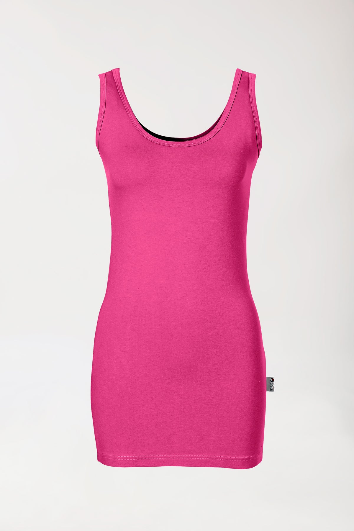 CORE topje dames - ronde hals pink, Voorzijde view 