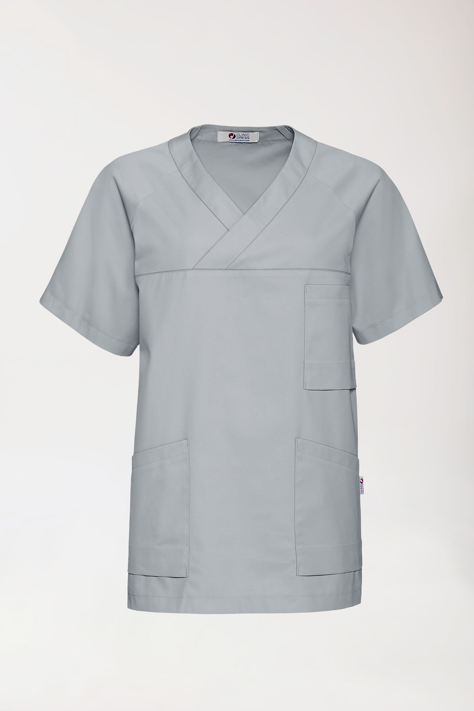 CORE oversteektuniek heren - V-hals grijs