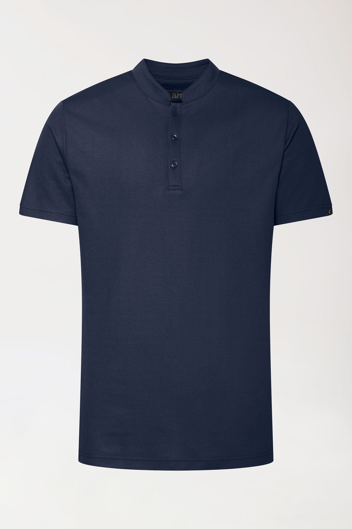 COMFY FLEX stretch shirt heren - opstaande kraag navy