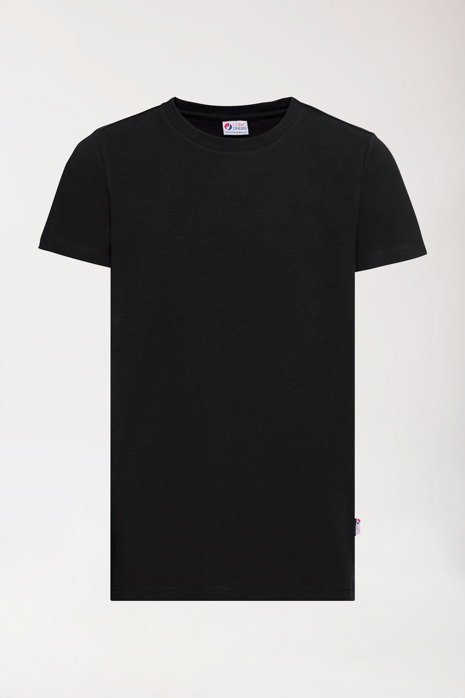 CORE shirt heren - ronde hals zwart, Voorzijde view 