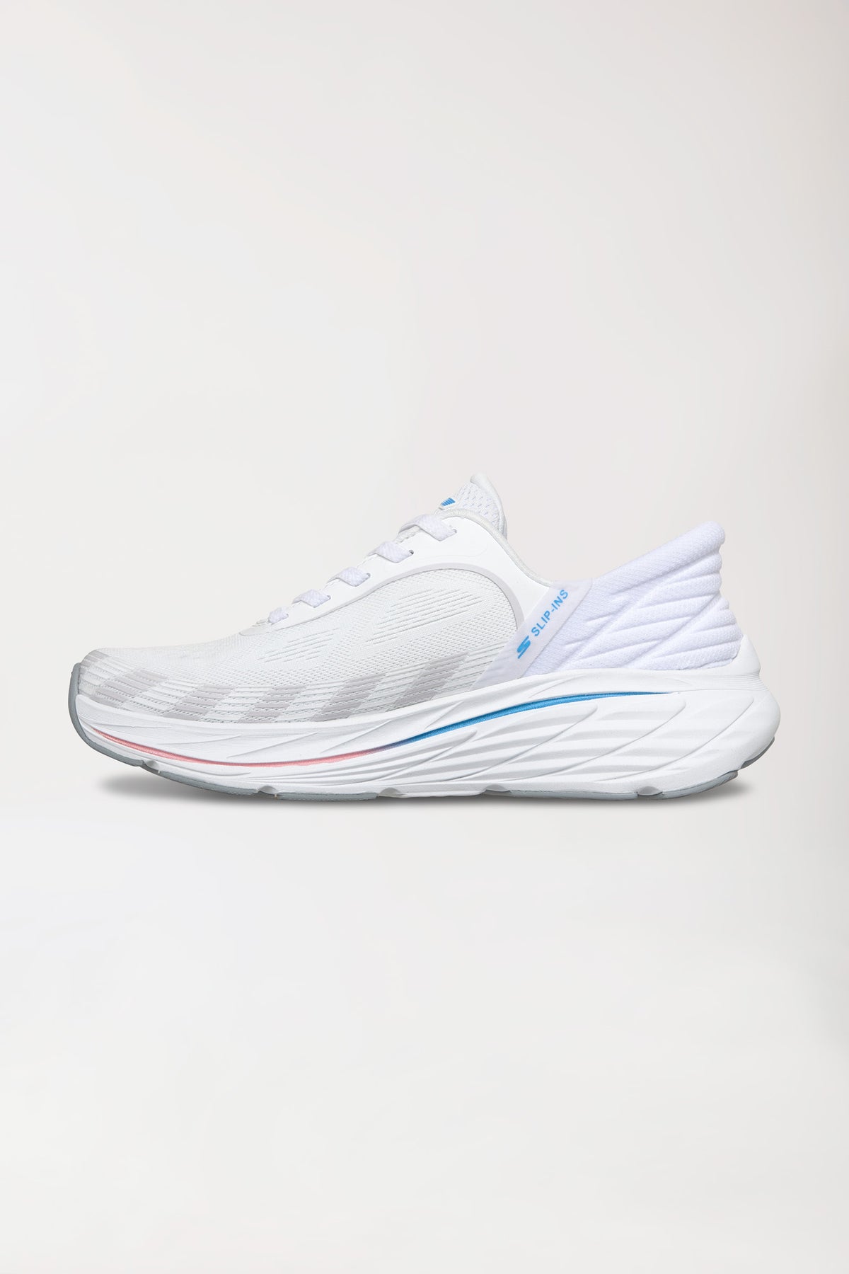 Dames sneaker wit/rose, Voorzijde view 