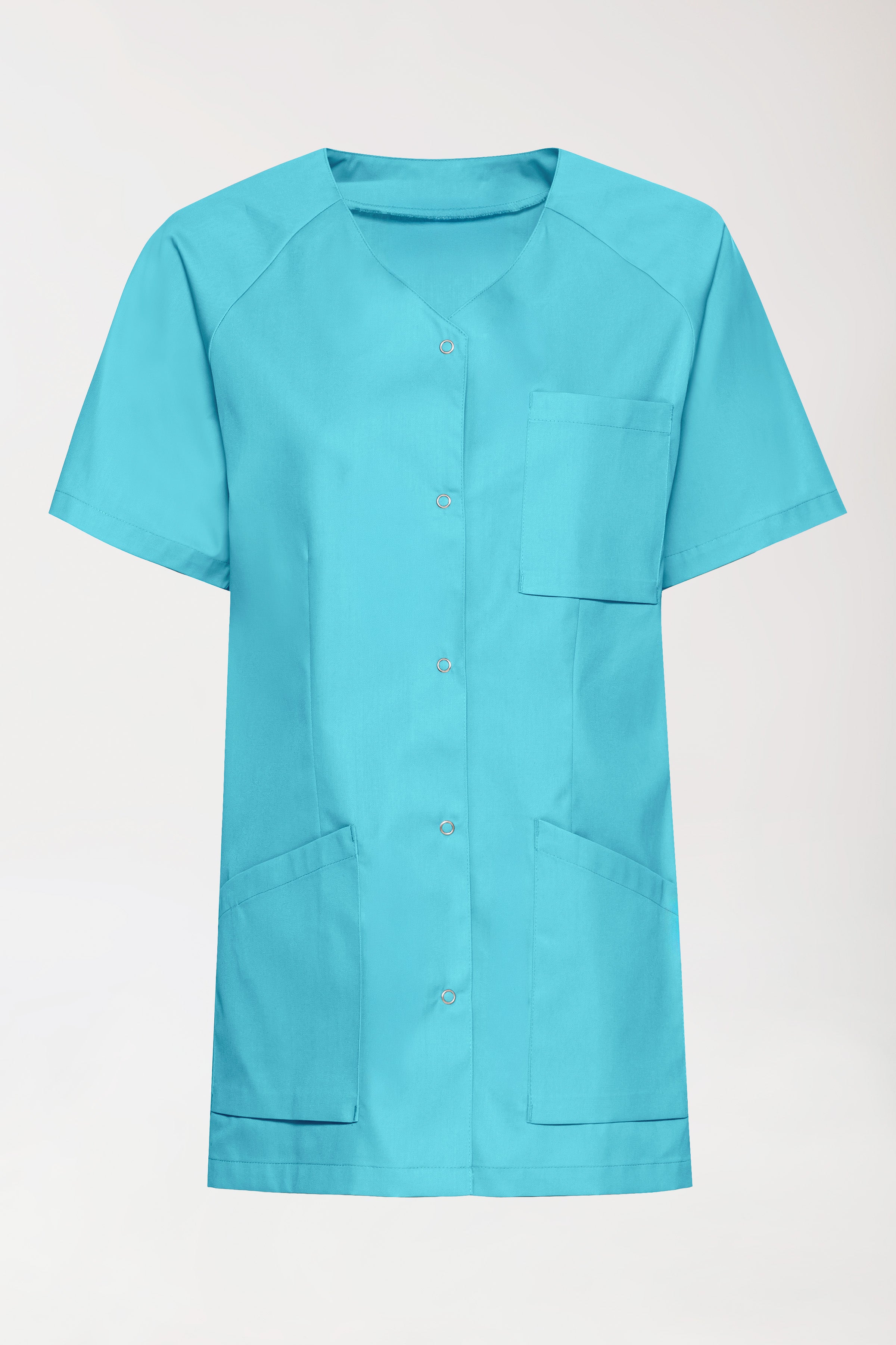 tuniek dames - doorknoopsluiting curaçao, Voorzijde view 