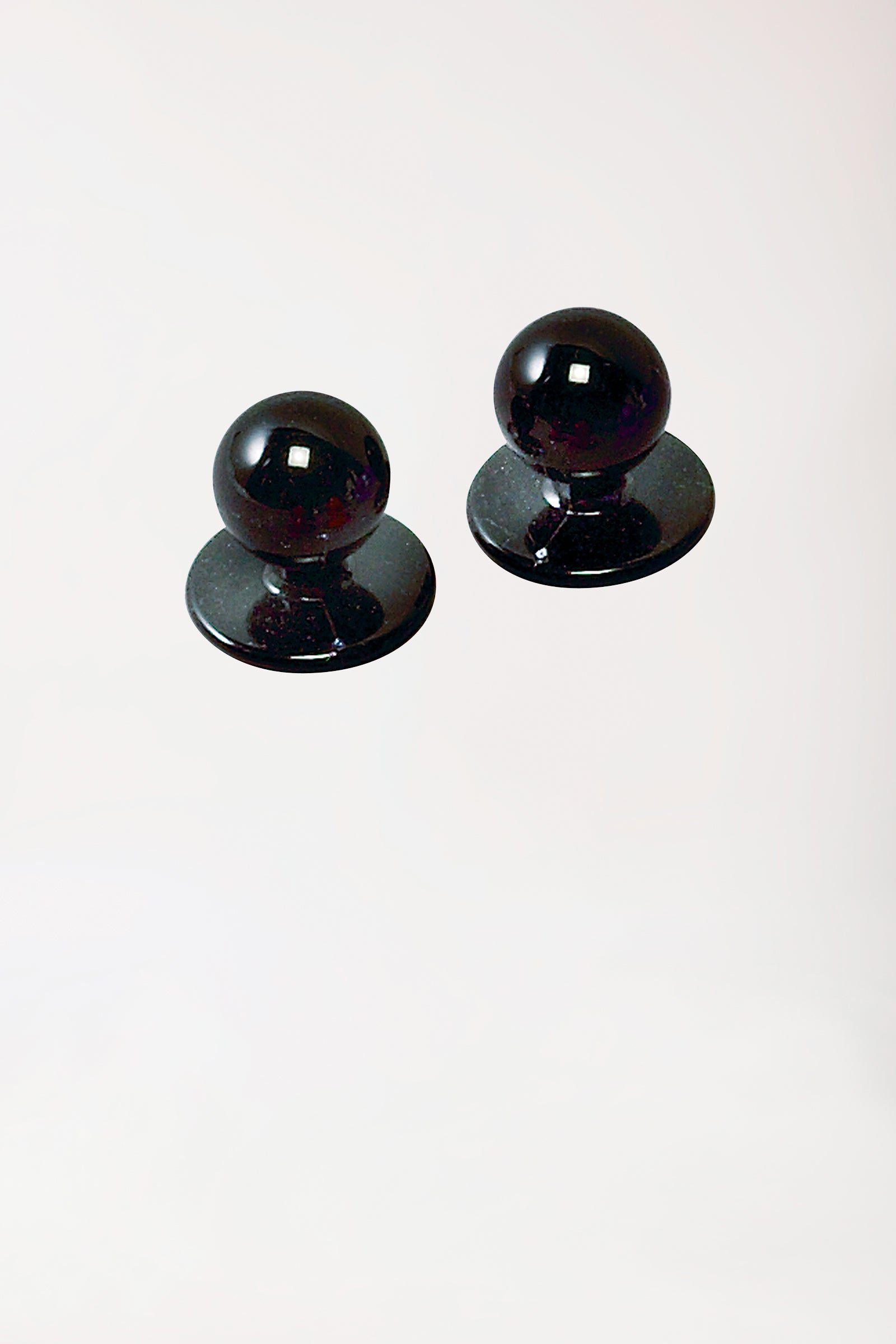 Gastro kogelknopen unisex - 12 stuks zwart