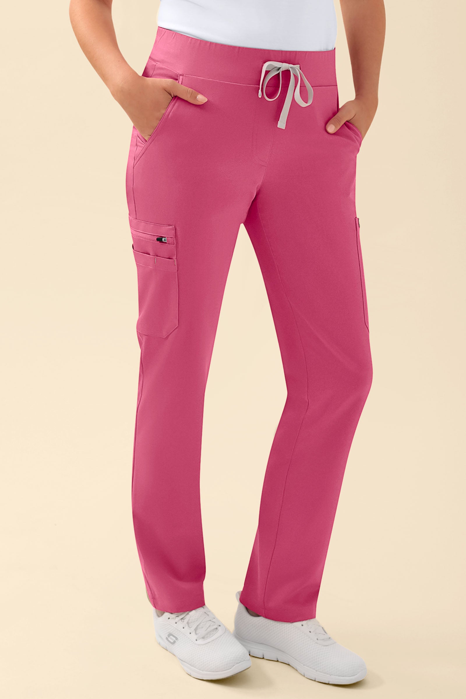 KAERE broek dames - met beenzak oud rose