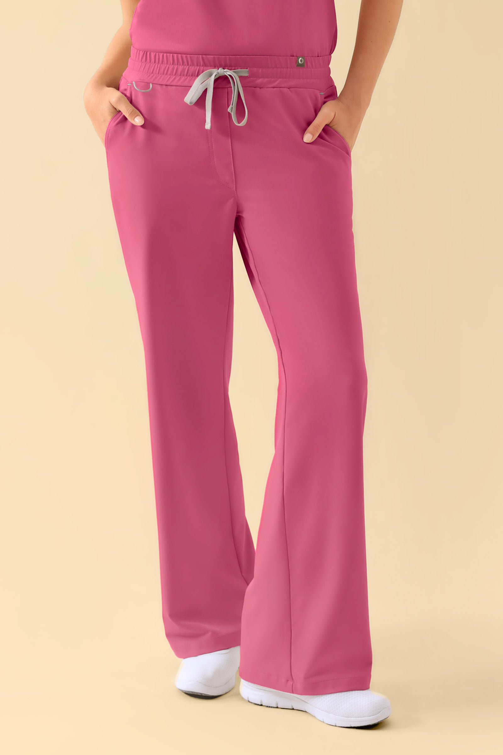 KAERE broek dames - wijd been oud rose