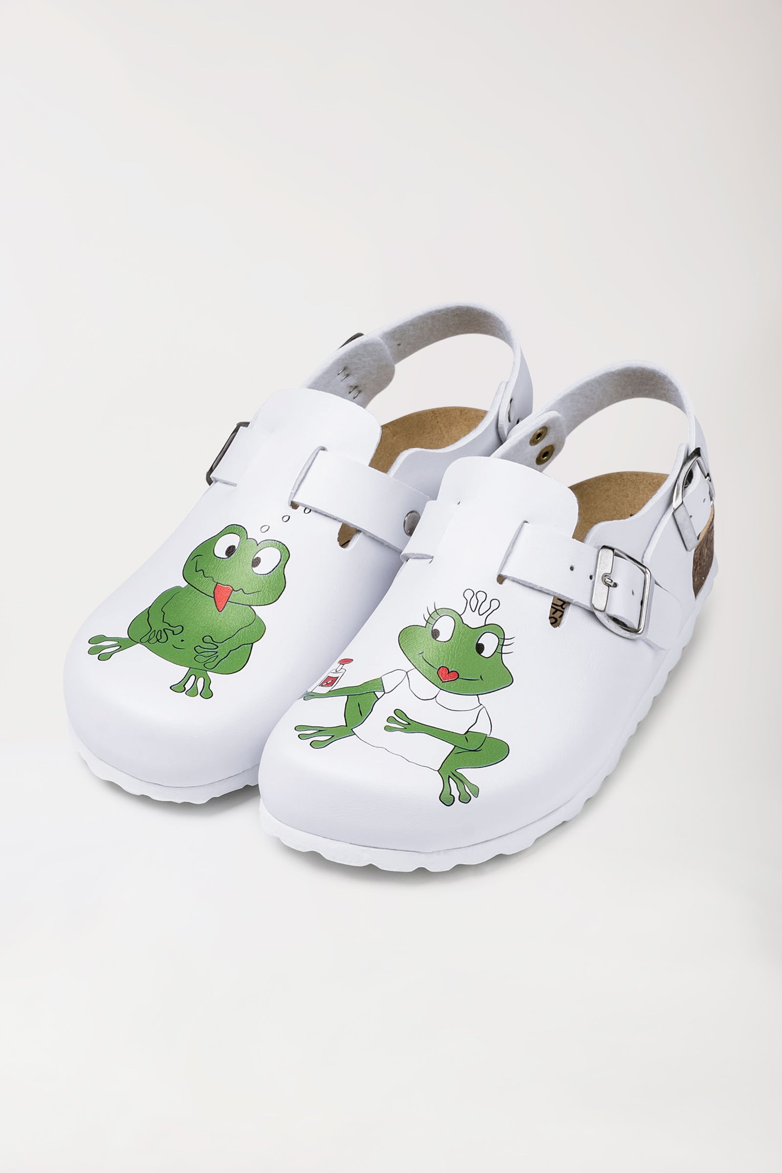 Dames muil-motief opdruk- wit, Voorzijde view 