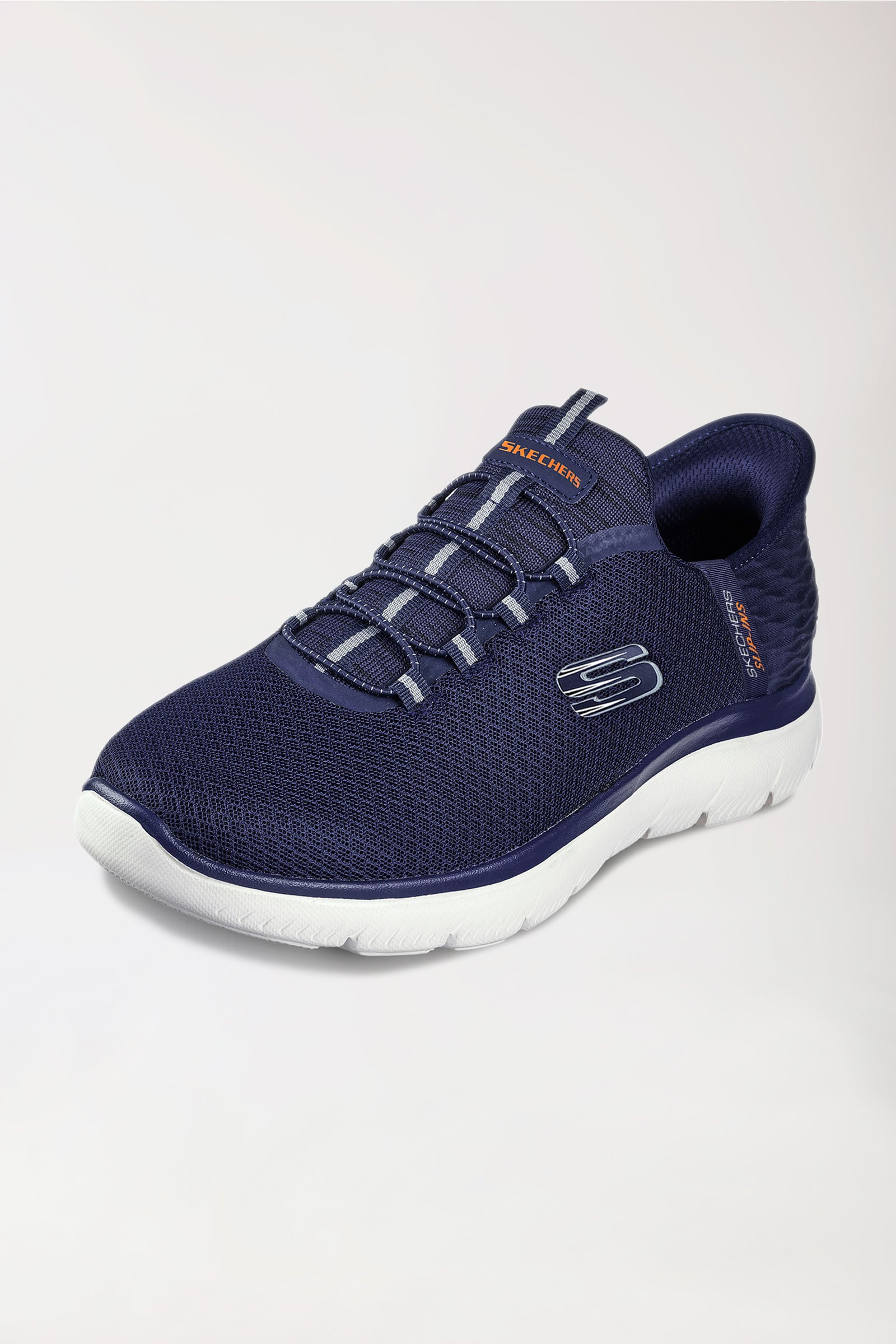 Heren sneakers-SKECHERS Slip-ins-navy