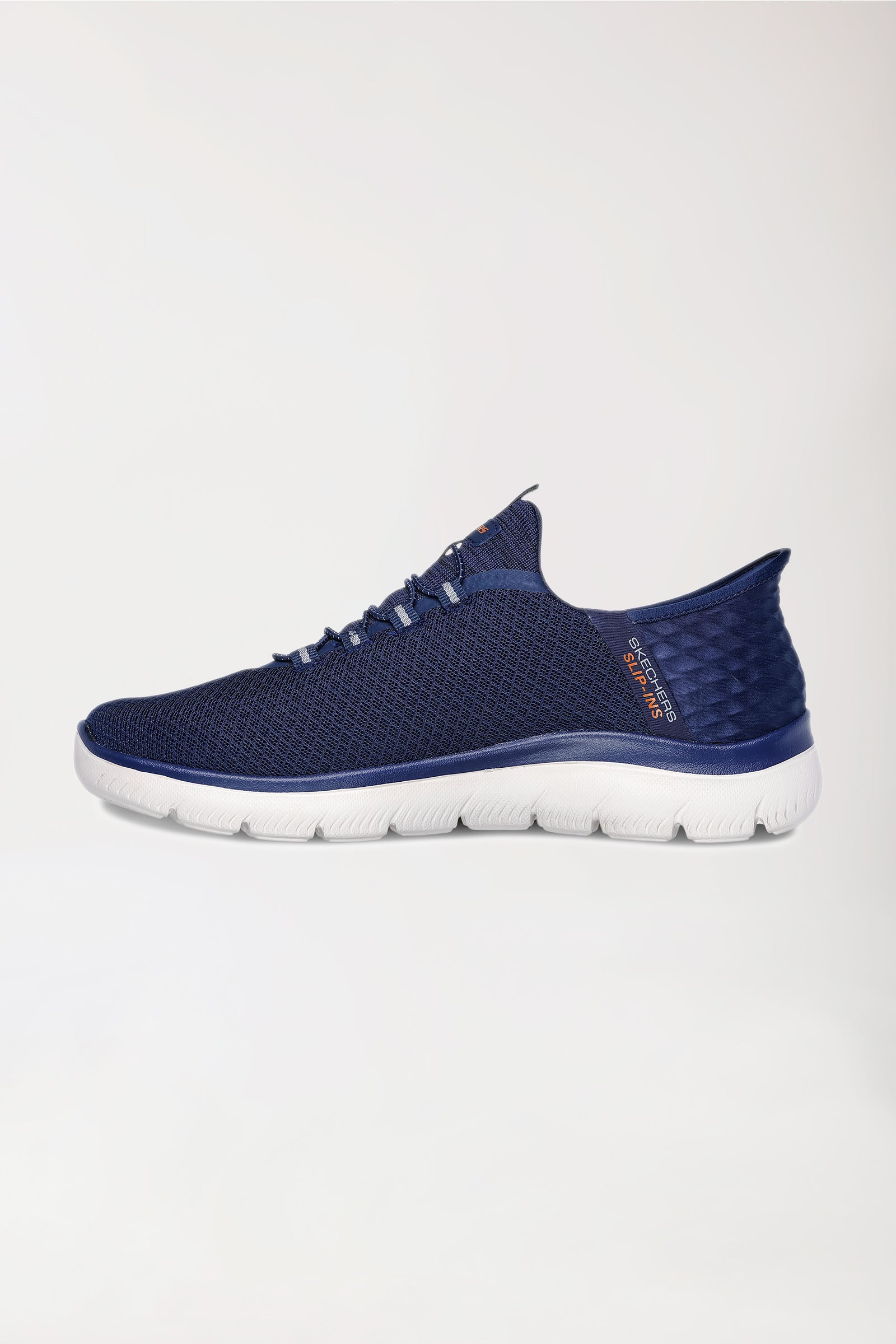 Heren sneakers-SKECHERS Slip-ins-navy, Voorzijde view 