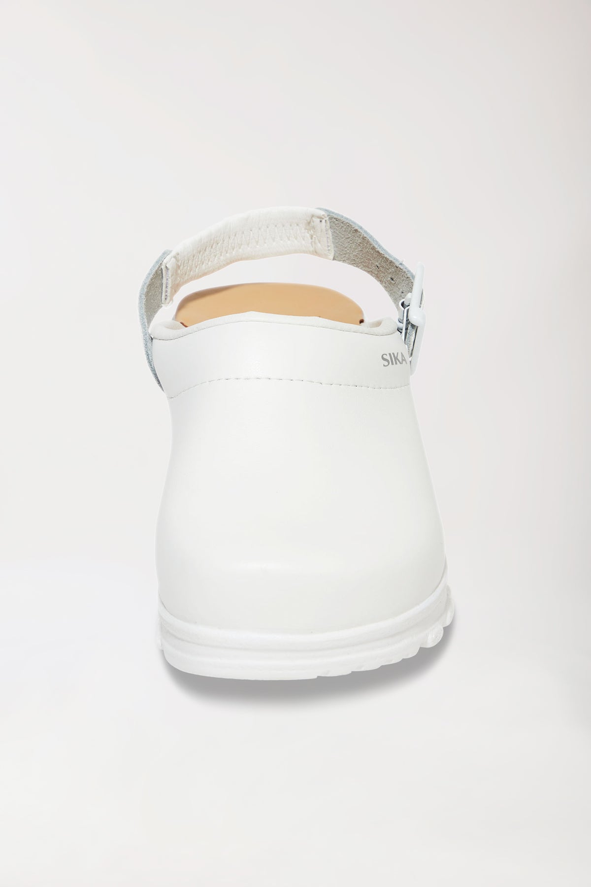 Beroepsmuil Permair Leder Unisex wit, Voorzijde view 