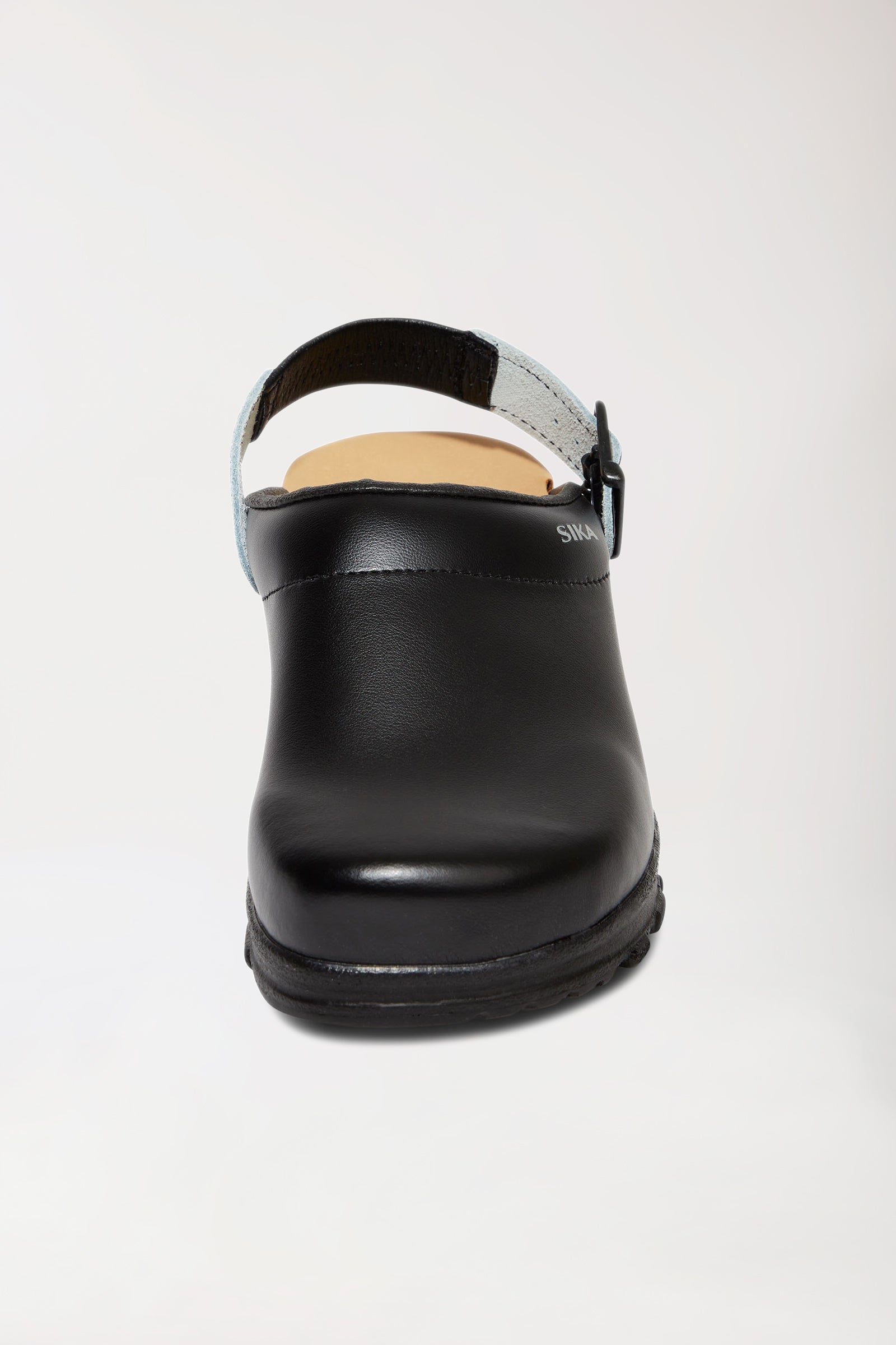 Beroepsmuil Permair Leder Unisex zwart, Voorzijde view 