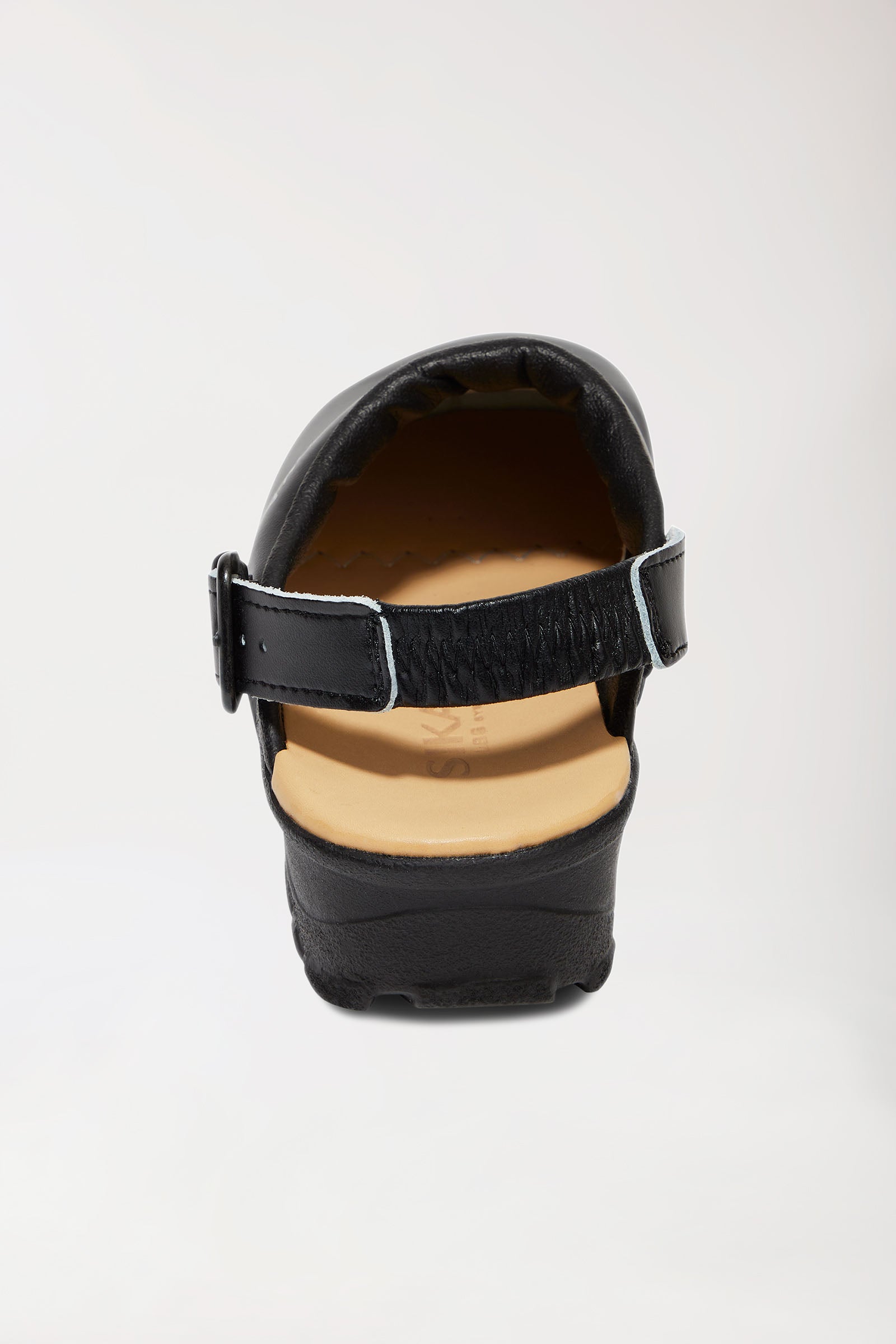Beroepsmuil Permair Leder Unisex zwart, Voorzijde view 