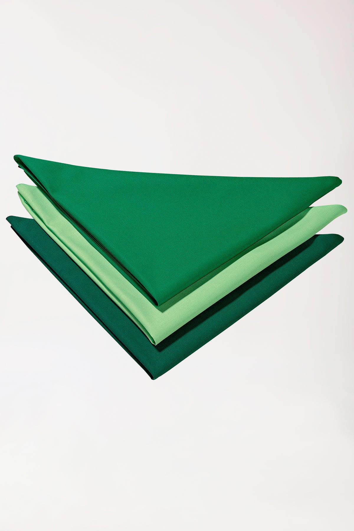 Gastro halsdoek unisex appelgroen, Voorzijde view 