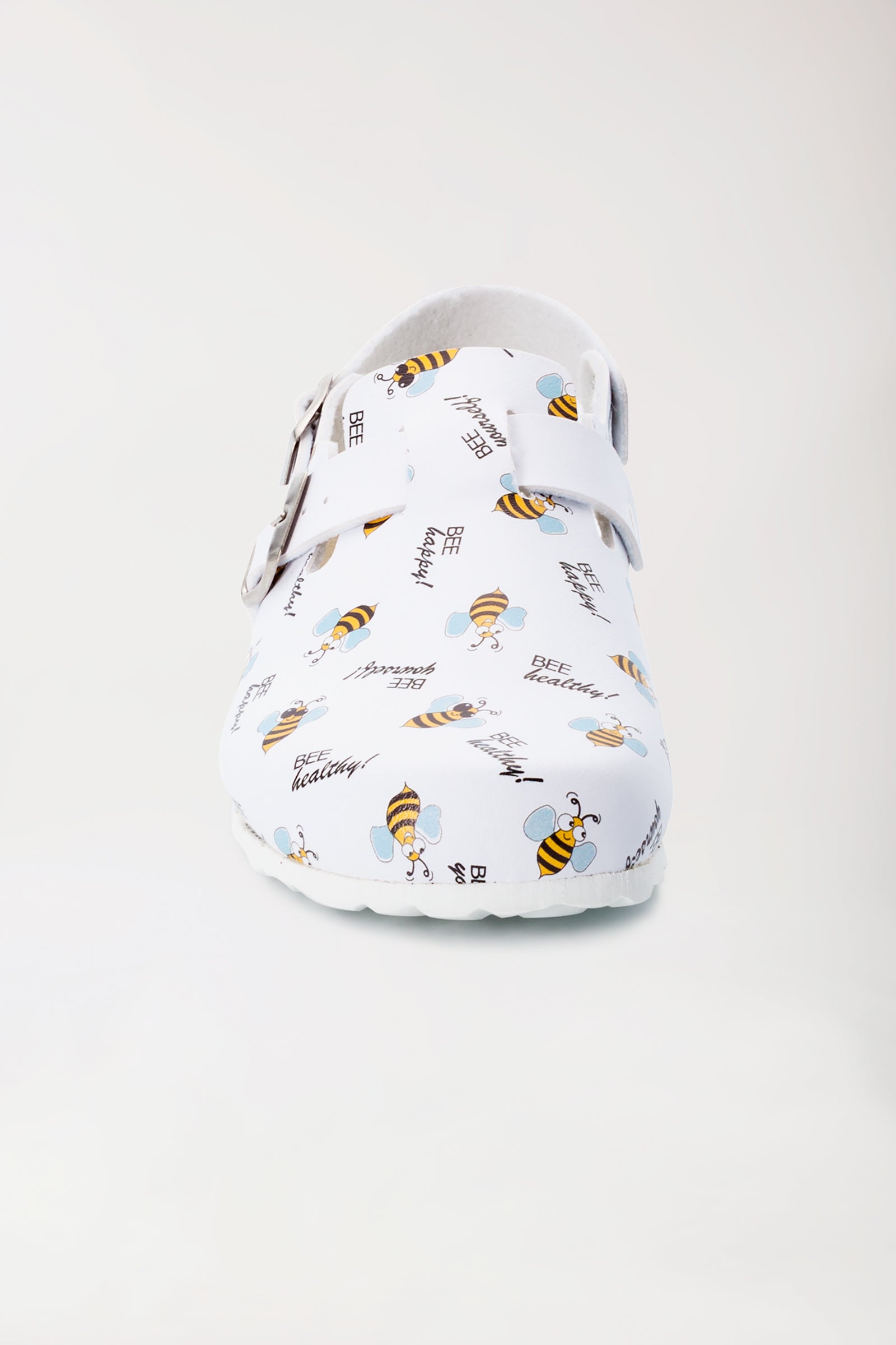 Unisex muil wit/geel/zwart, Voorzijde view 