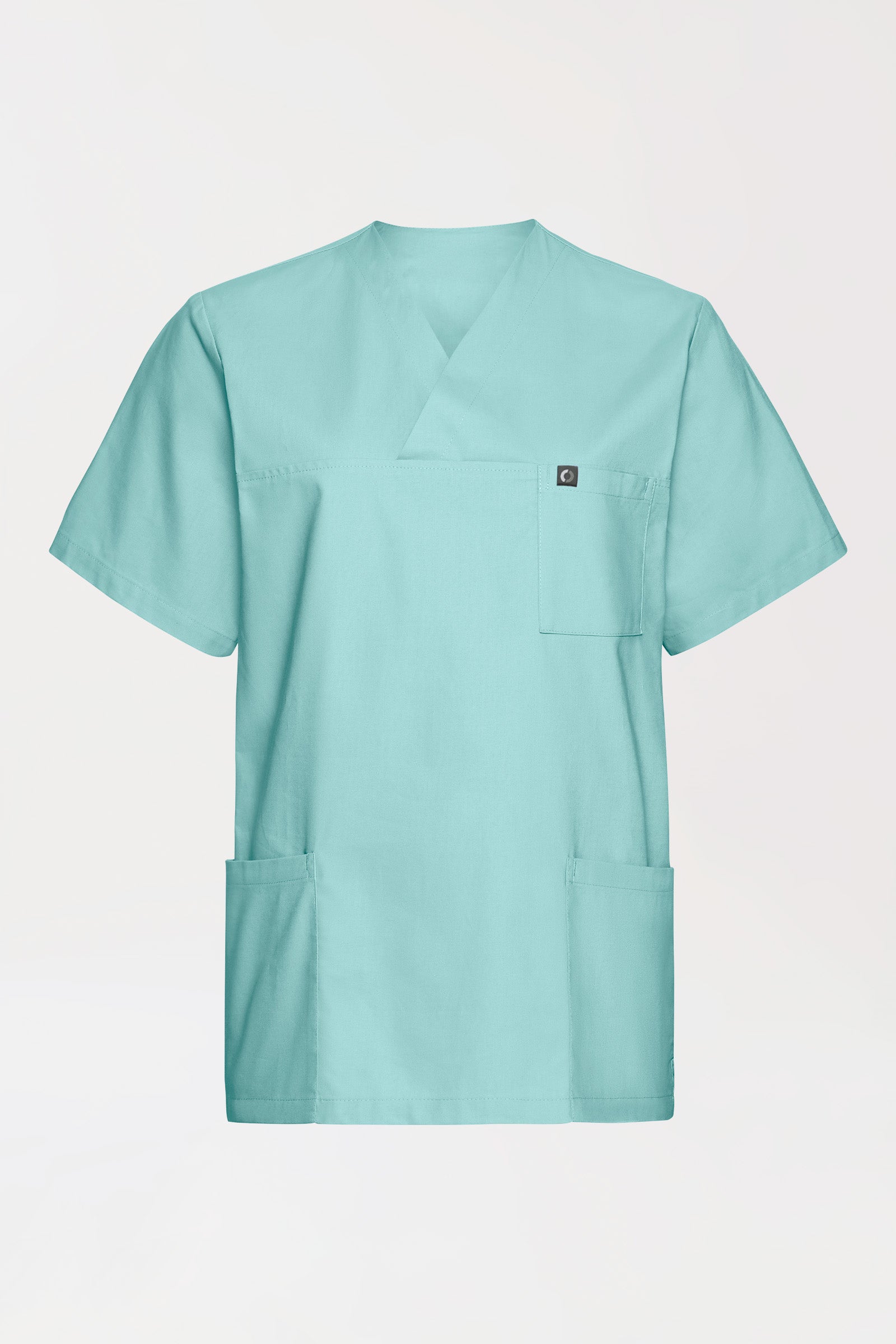Katoenen oversteektuniek unisex - 2-pack aquarel, Voorzijde view 